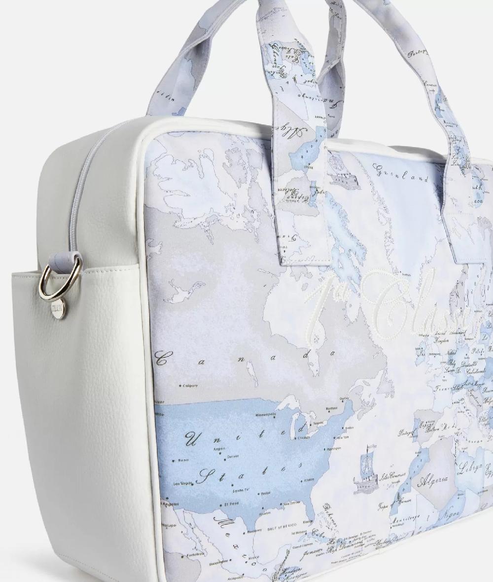 Alviero martini 1a classe Borsa per il cambio Geo Lord Azzurro Qualità Garantita