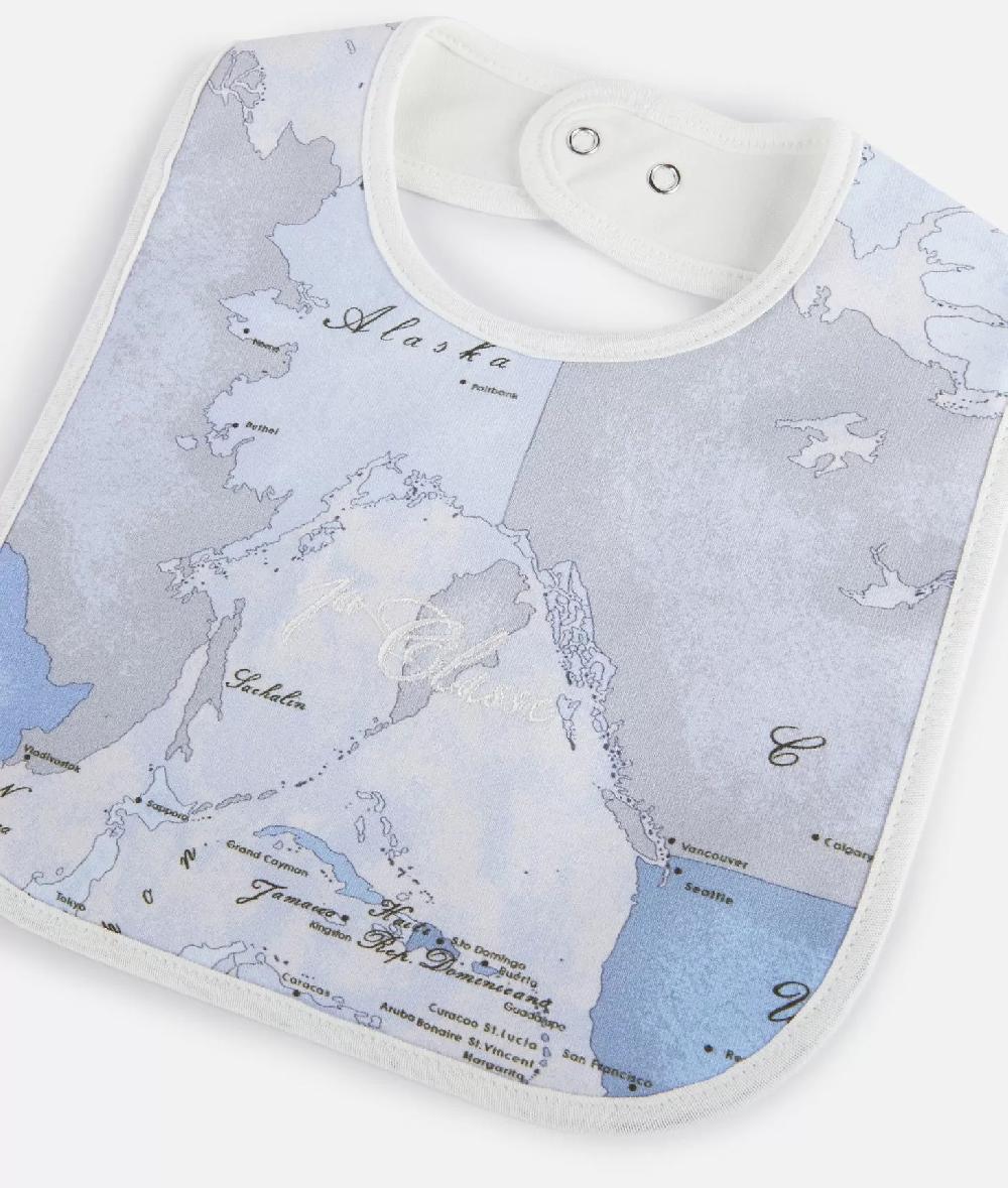 Alviero martini 1a classe Bavaglino in cotone Geo Lord Azzurro Negozi Online