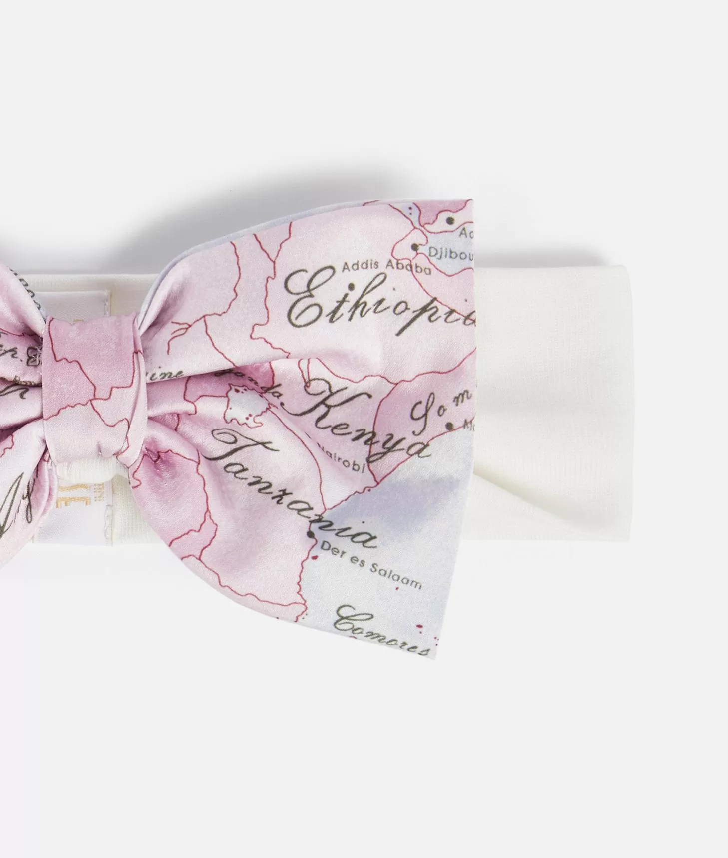Alviero martini 1a classe Fascia per capelli con fiocco Geo Lady Rosa Affare Del Giorno