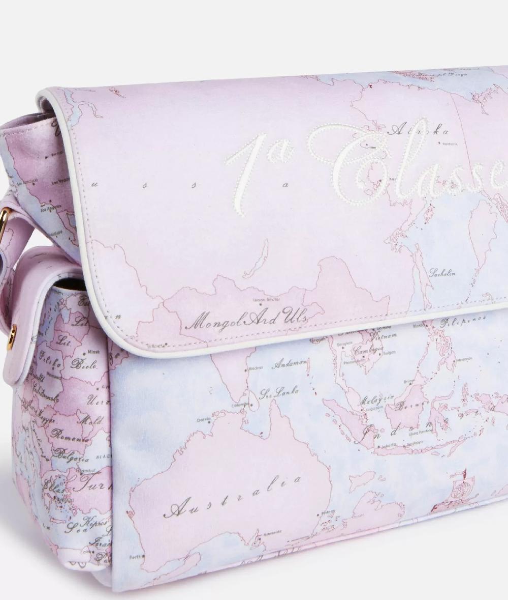Alviero martini 1a classe Borsa a tracolla Geo Lady Rosa Sottocosto