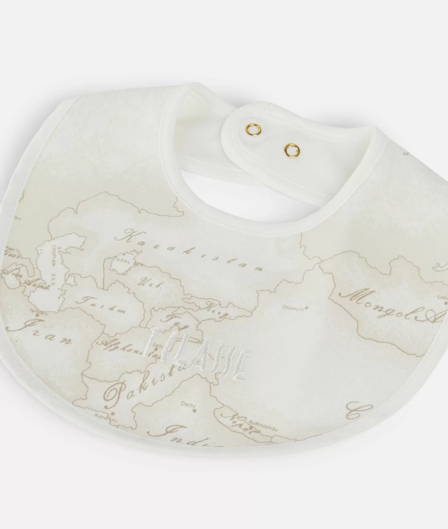 Alviero martini 1a classe Kit con tutina bavaglino e cappellino Geo White Sconto