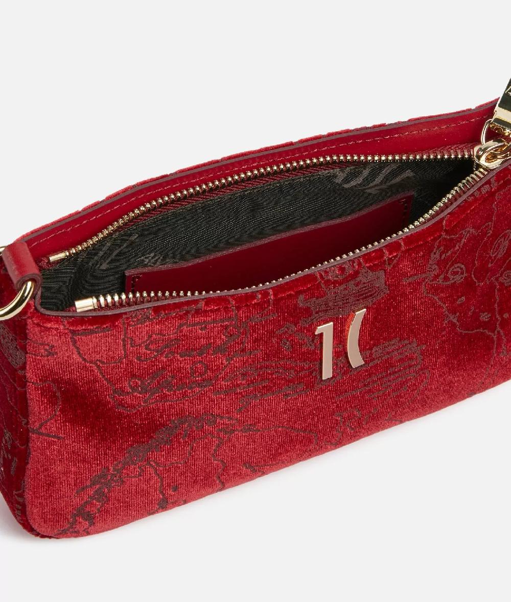 Alviero martini 1a classe Moments Bag pochette con tracolla e catena Rosso 2025