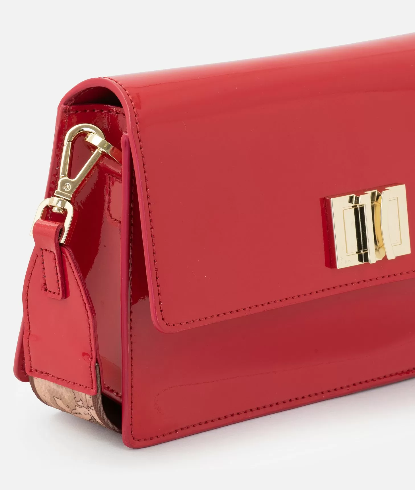 Alviero martini 1a classe Winter Spirit tracollina con patta in vernice Rossa Promozione