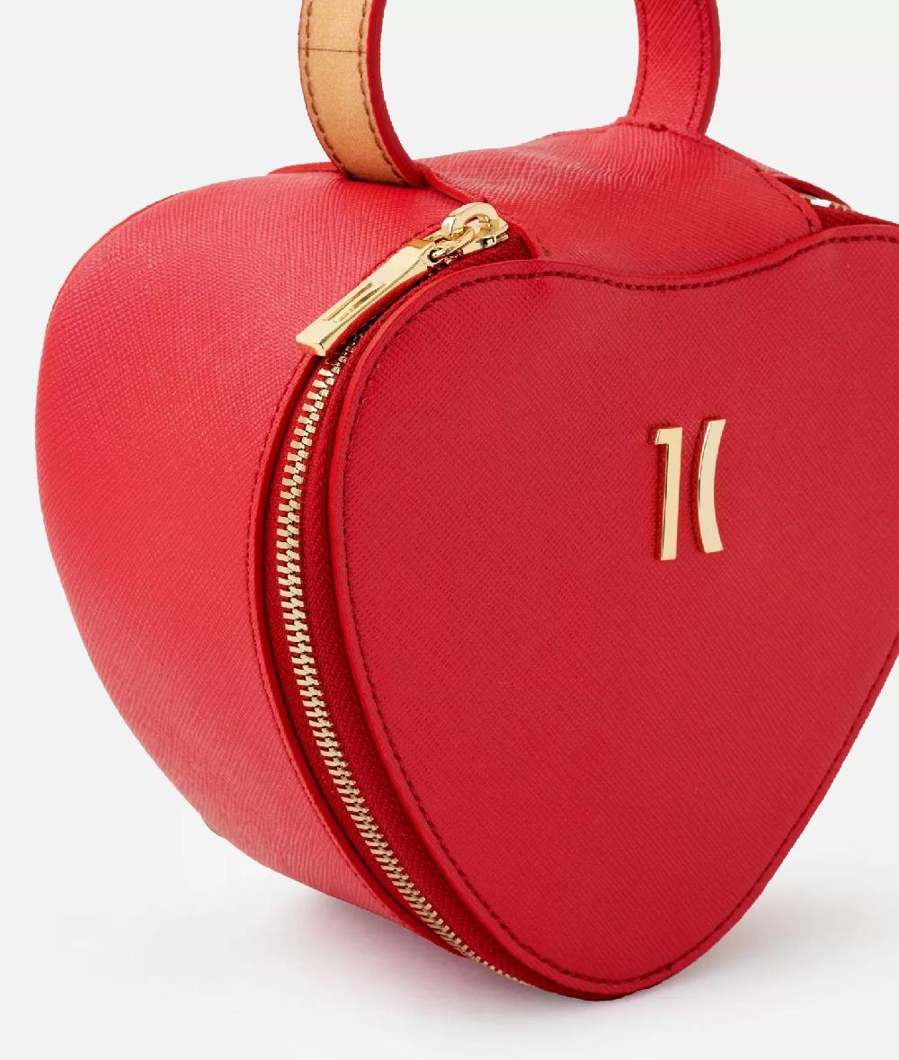 Alviero martini 1a classe Flying City beauty case a cuore Rosso Perlato Spedizione Gratuita