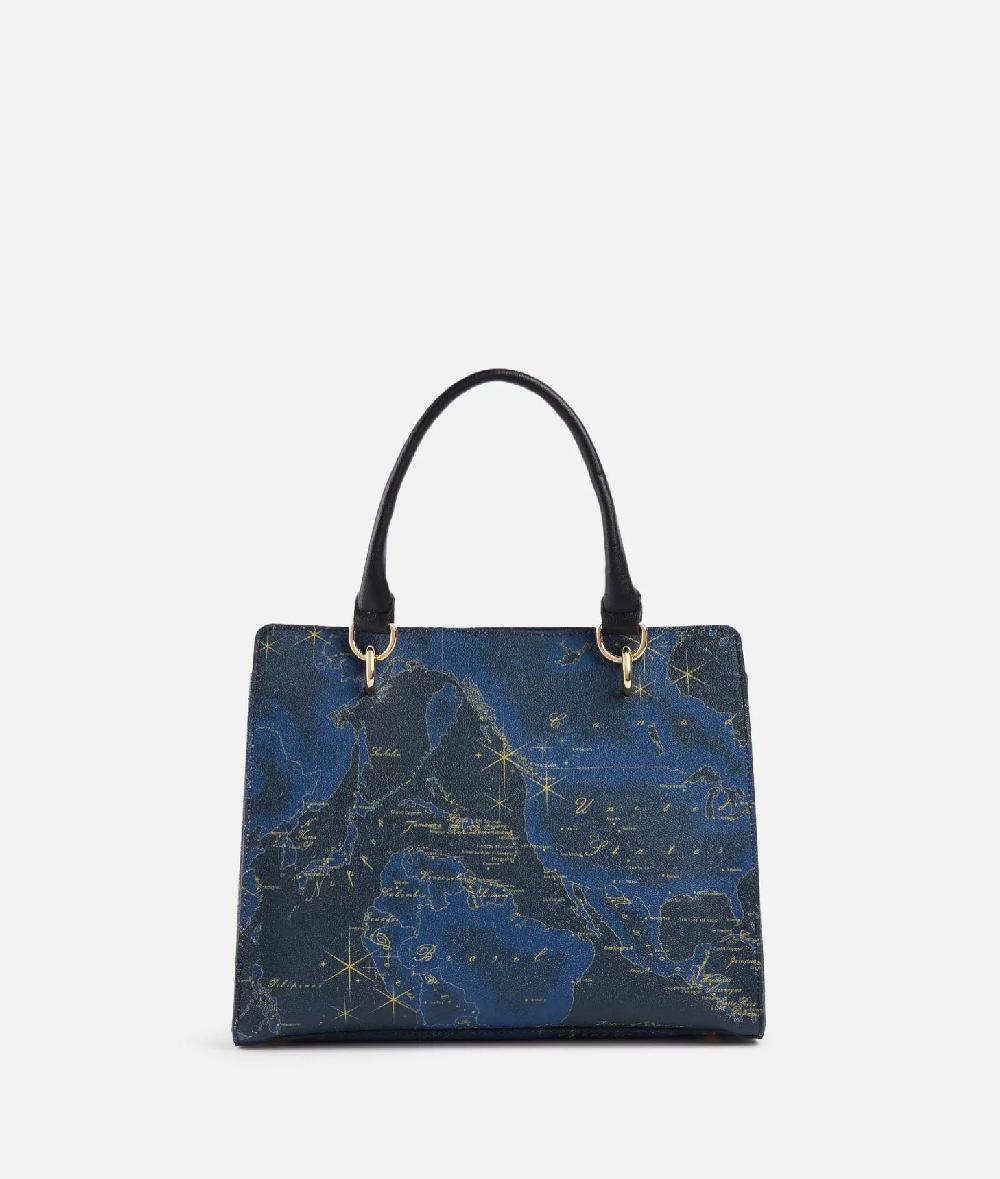 Alviero martini 1a classe Geo Midnight borsa a mano con tracolla Blu Notte Sottocosto