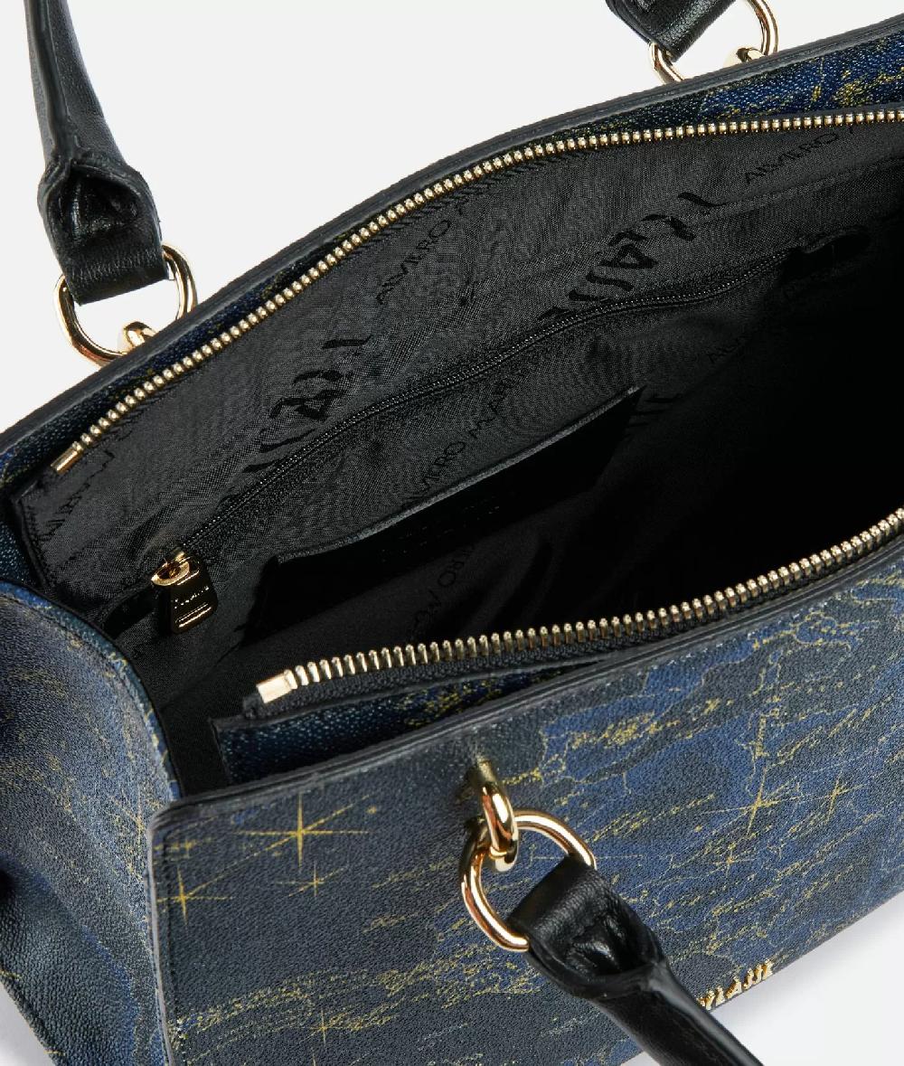 Alviero martini 1a classe Geo Midnight borsa a mano con tracolla Blu Notte Sottocosto