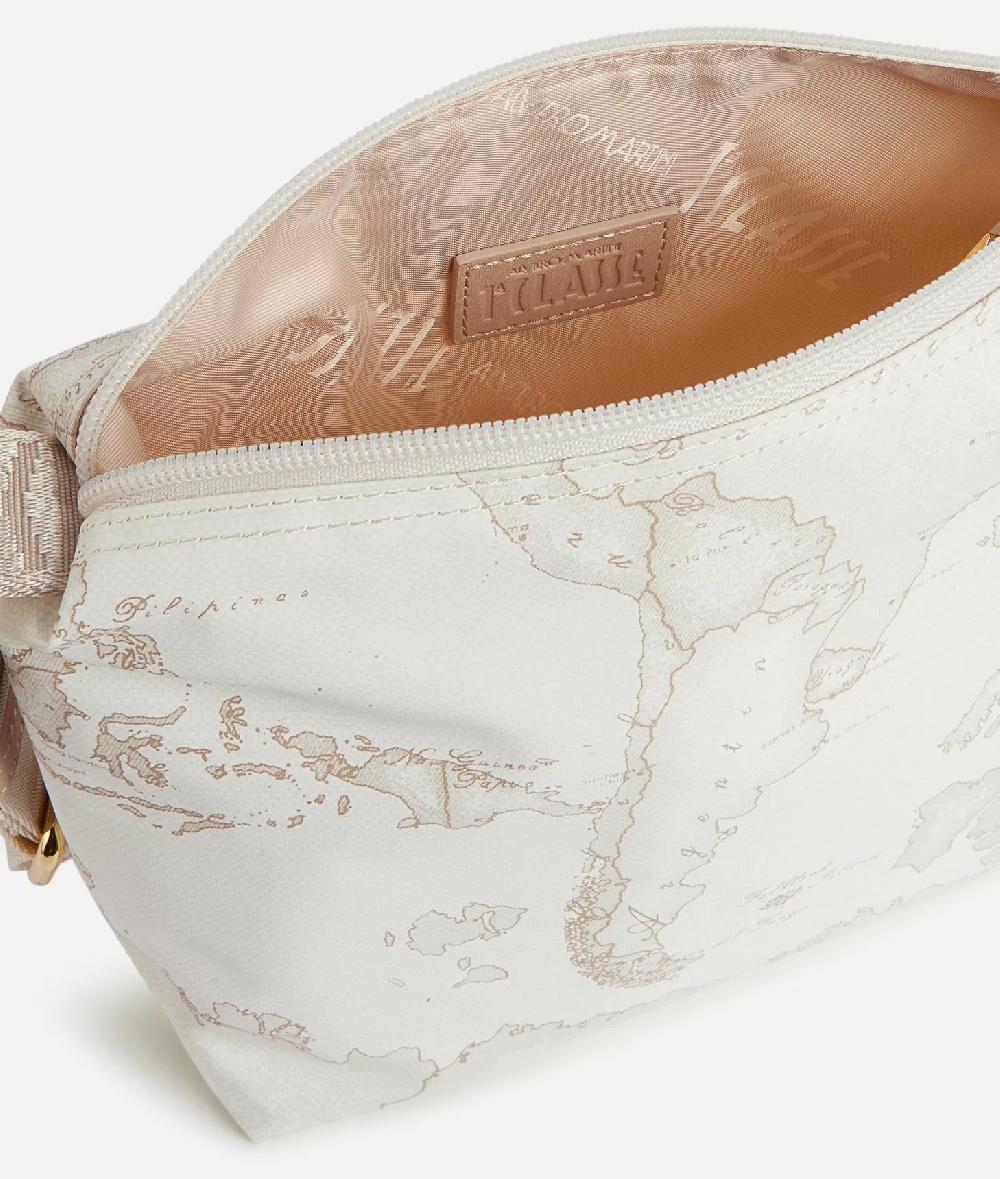 Alviero martini 1a classe Geo Soft White tracollina piccola Saldi Di Fabbrica