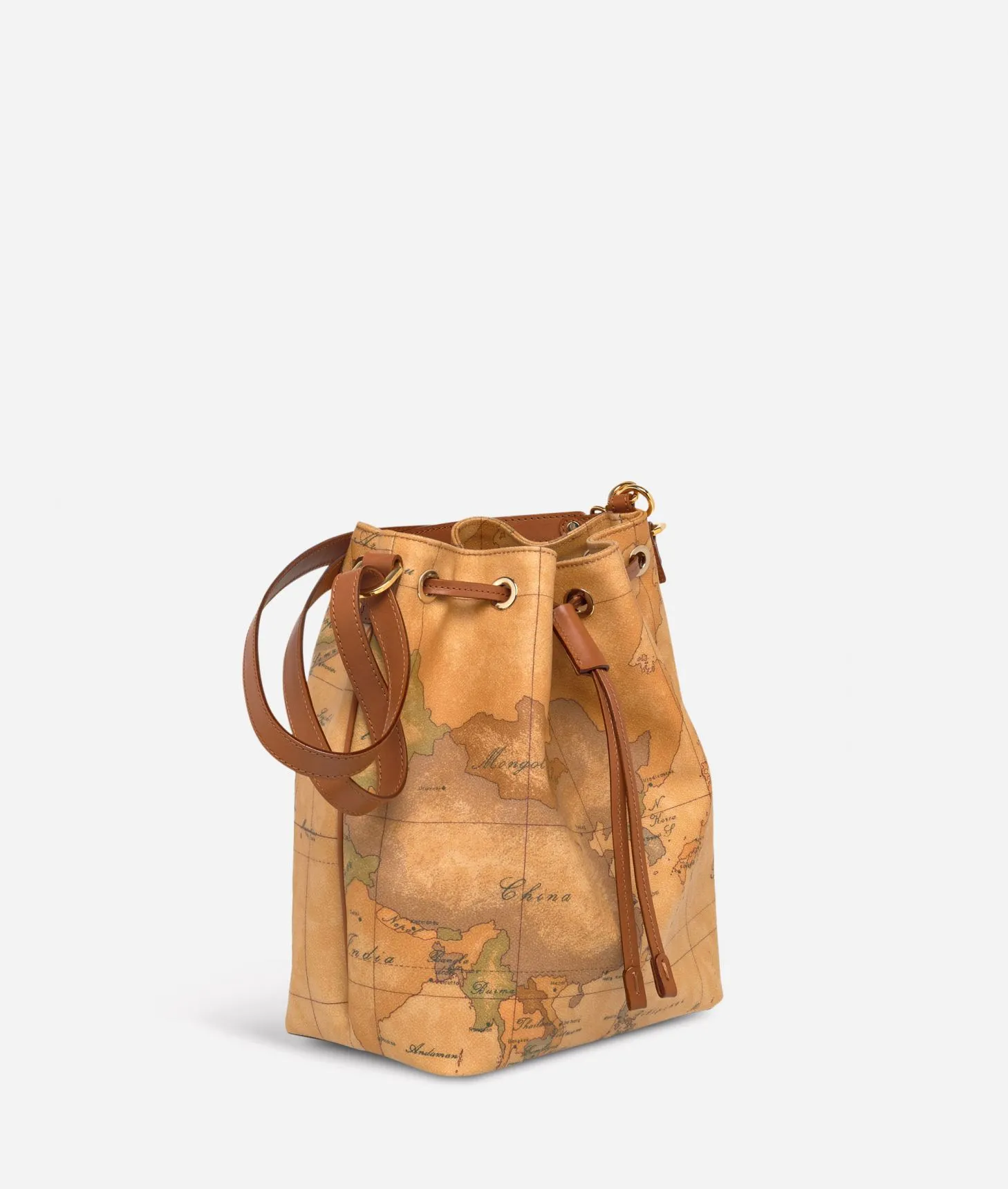 Alviero martini 1a classe Geo Classic Borsa media a secchiello Italy