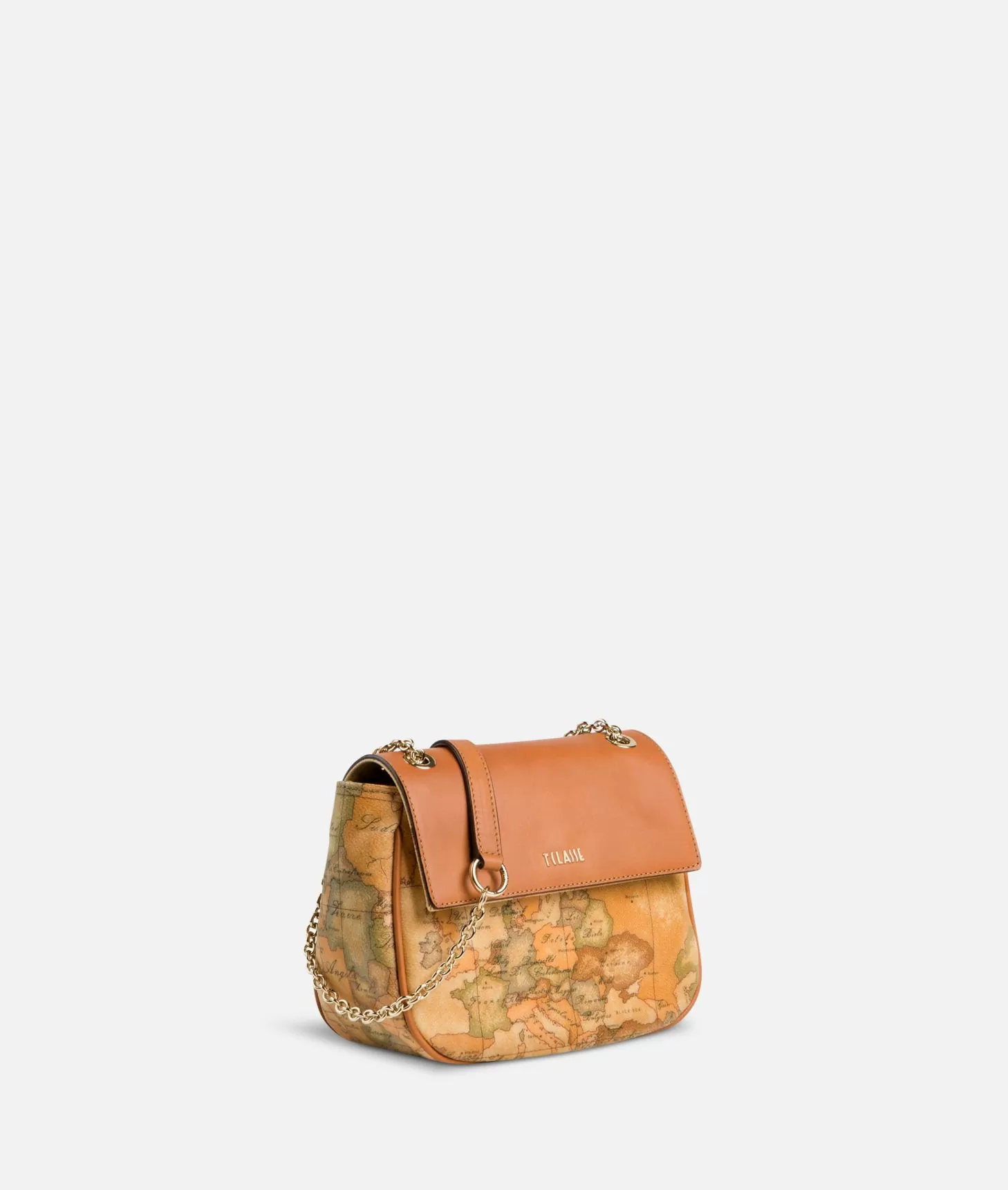 Alviero martini 1a classe Geo Classic Borsa piccola con lettering Pezzi Unici