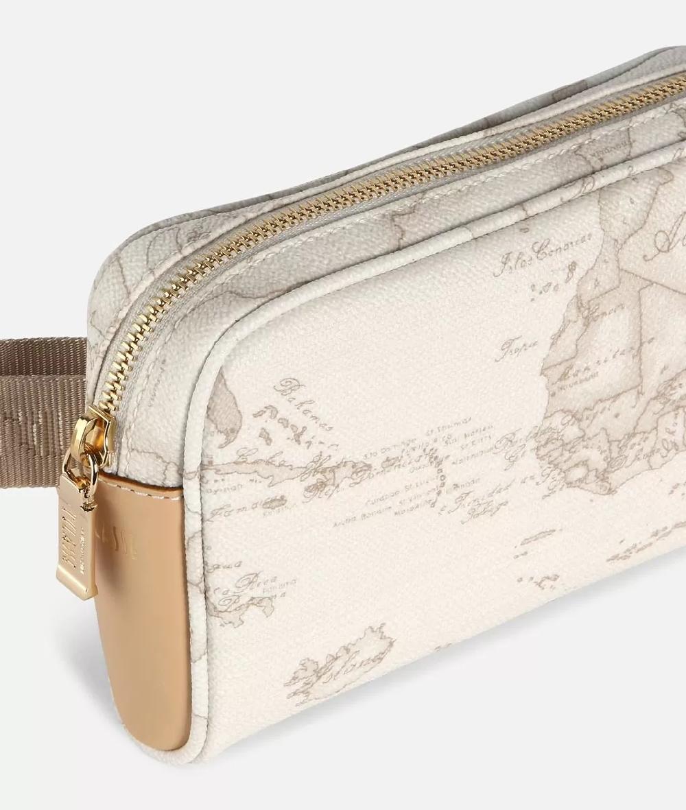 Alviero martini 1a classe Geo White Marsupio con cintura a nastro Offerta