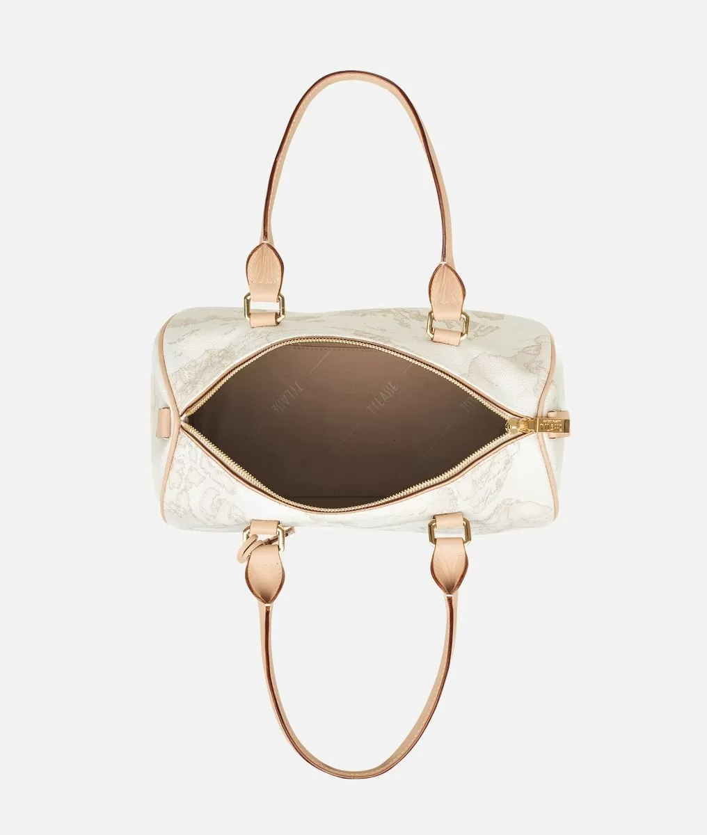Alviero martini 1a classe Geo White Borsa media a bauletto Moda