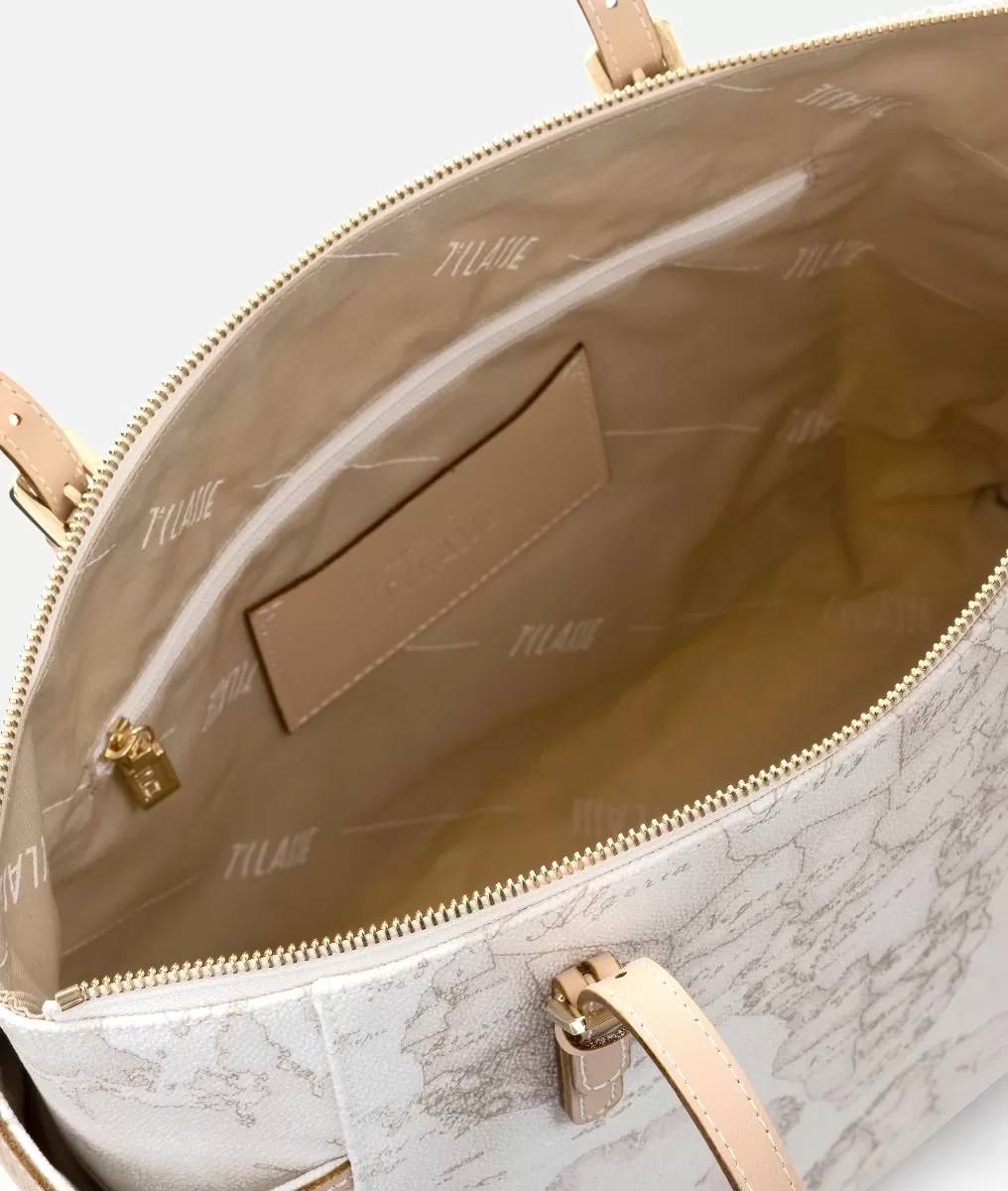 Alviero martini 1a classe Geo White tote bag grande 2025
