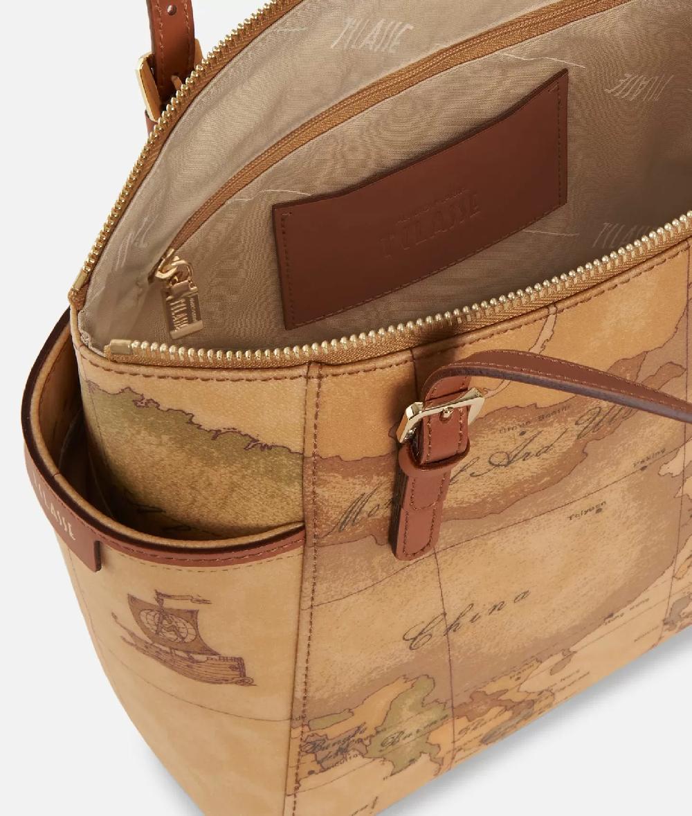Alviero martini 1a classe Geo Classic Shopping bag con fibbie In Linea