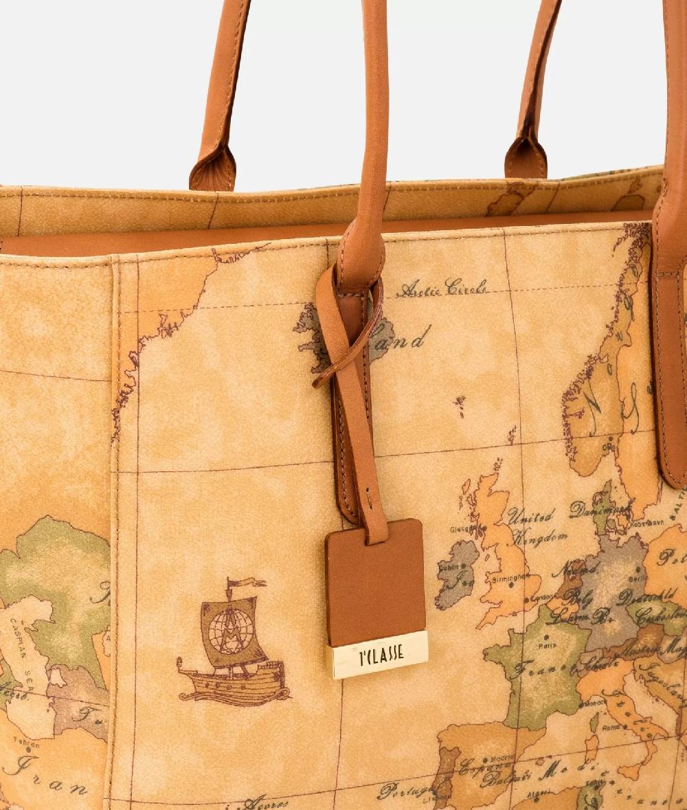 Alviero martini 1a classe Geo Classic Borsa shopping grande Nuovo