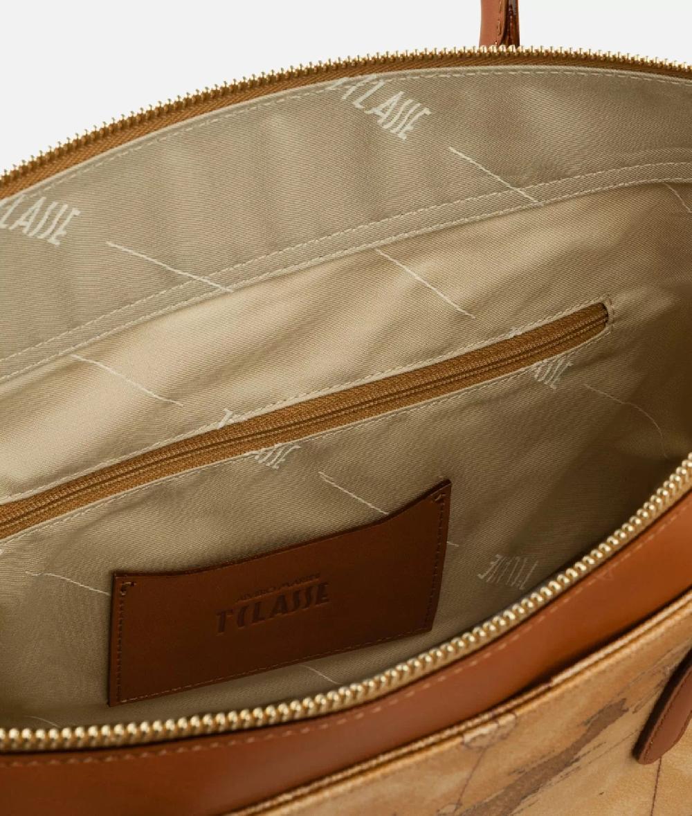 Alviero martini 1a classe Geo Classic Borsa shopping media Qualità