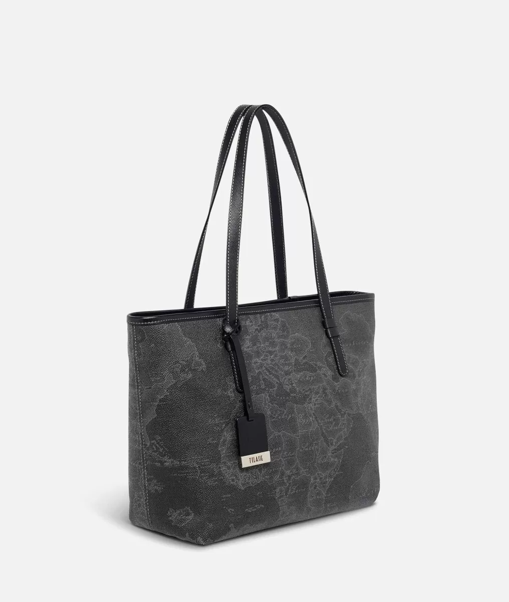 Alviero martini 1a classe Geo Black Borsa shopping media Latest fashion