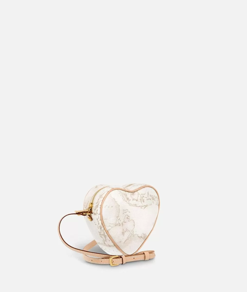 Alviero martini 1a classe Geo White Mini tracolla a cuore Offerte esclusive