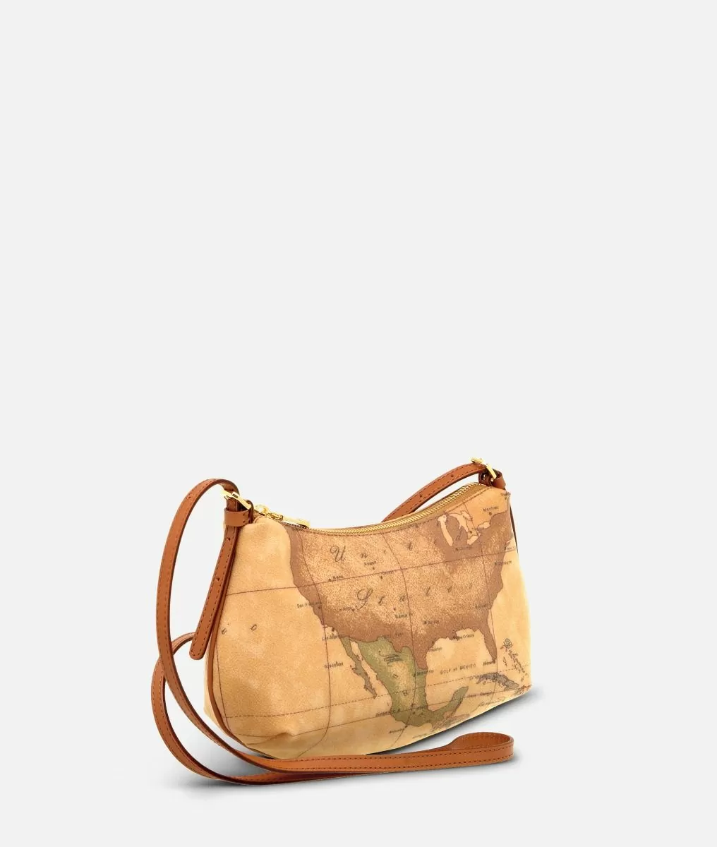 Alviero martini 1a classe Geo Classic Borsa mini a tracolla con zip Liquidazione