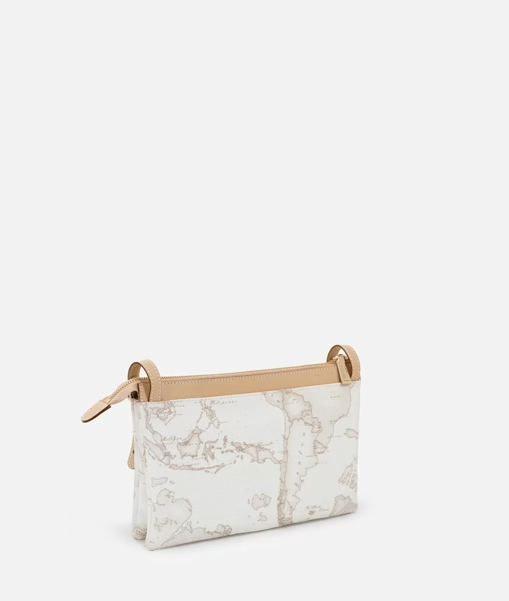 Alviero martini 1a classe Geo White borsa a tracolla media Prezzo basso