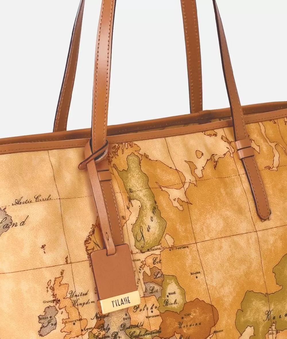 Alviero martini 1a classe Geo Classic Borsa shopping grande Soddisfazione Garantita