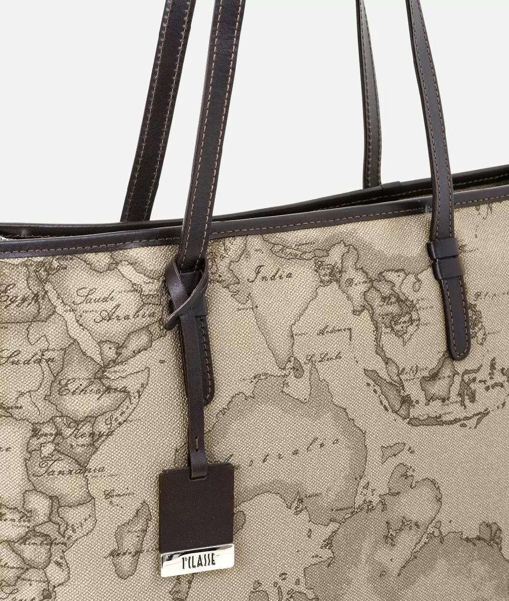 Alviero martini 1a classe Geo Tortora Borsa shopping media Affare Del Giorno