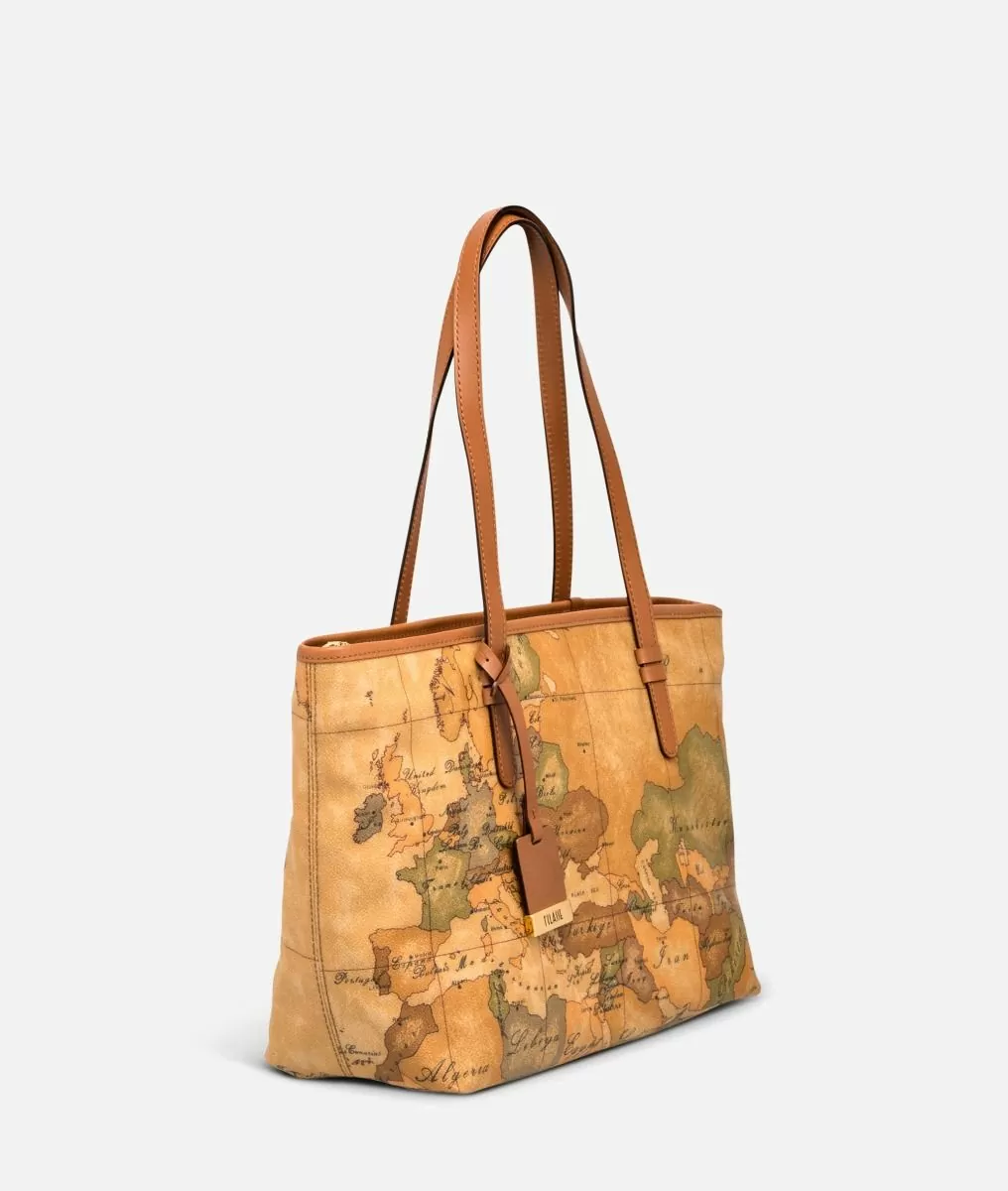 Alviero martini 1a classe Geo Classic Borsa shopping media Sottocosto