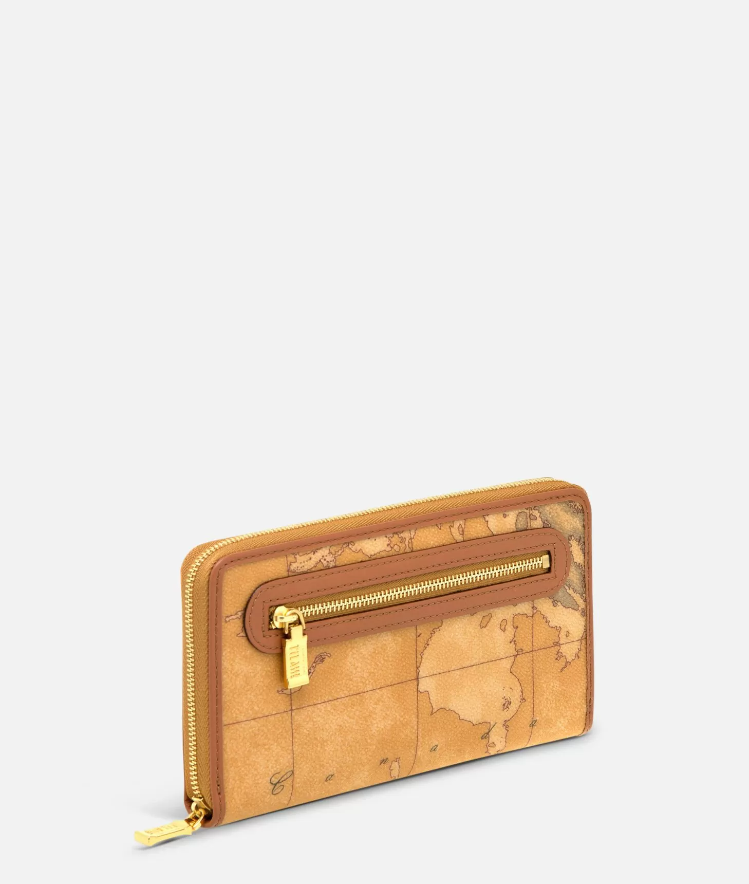 Alviero martini 1a classe Geo Classic Portafogli grande con zip e tasca Outlet