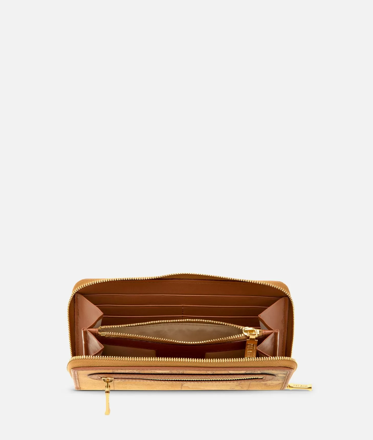 Alviero martini 1a classe Geo Classic Portafogli grande con zip e tasca Outlet