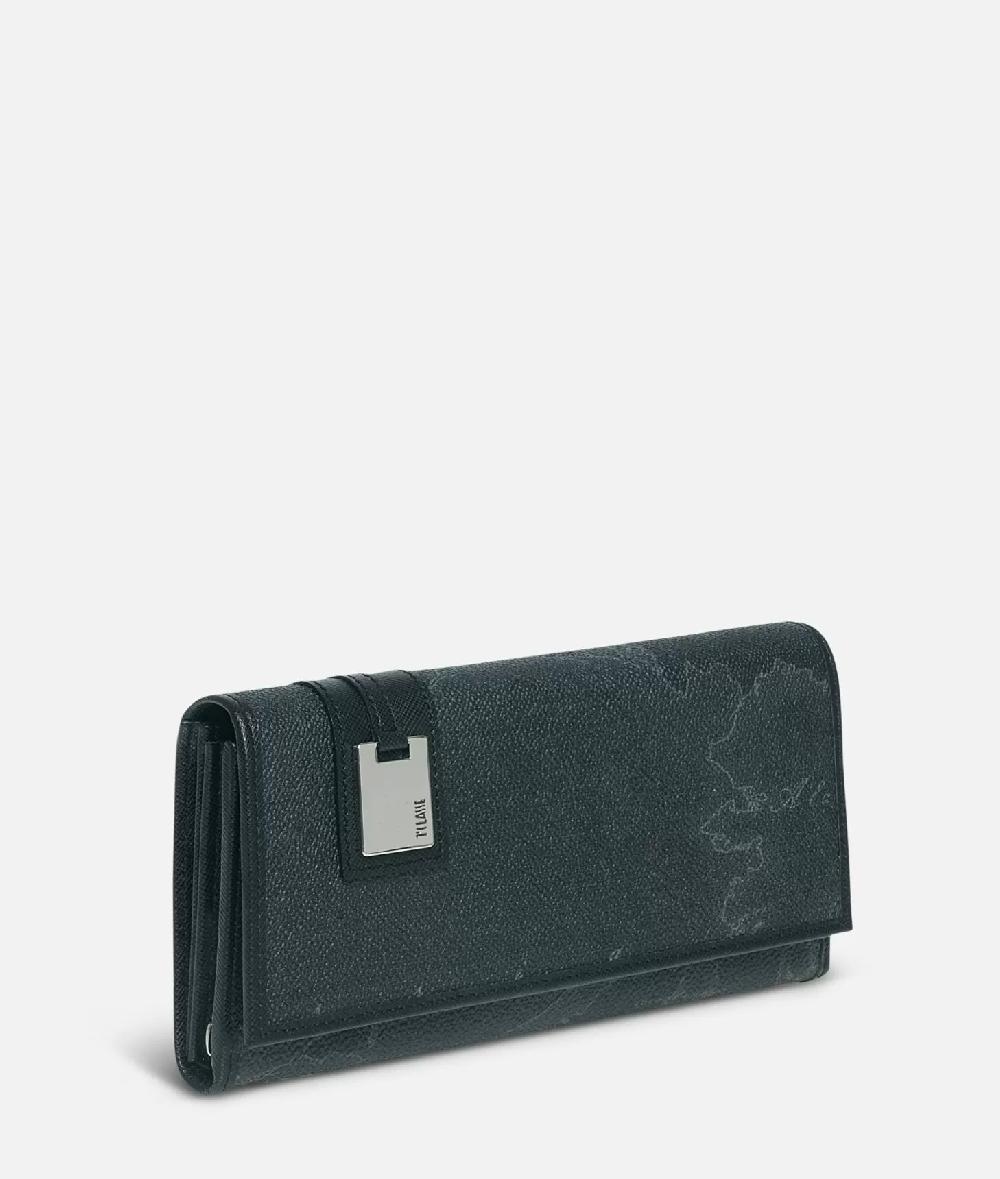 Alviero martini 1a classe Geo Black Portafogli grande Offerta San Valentino