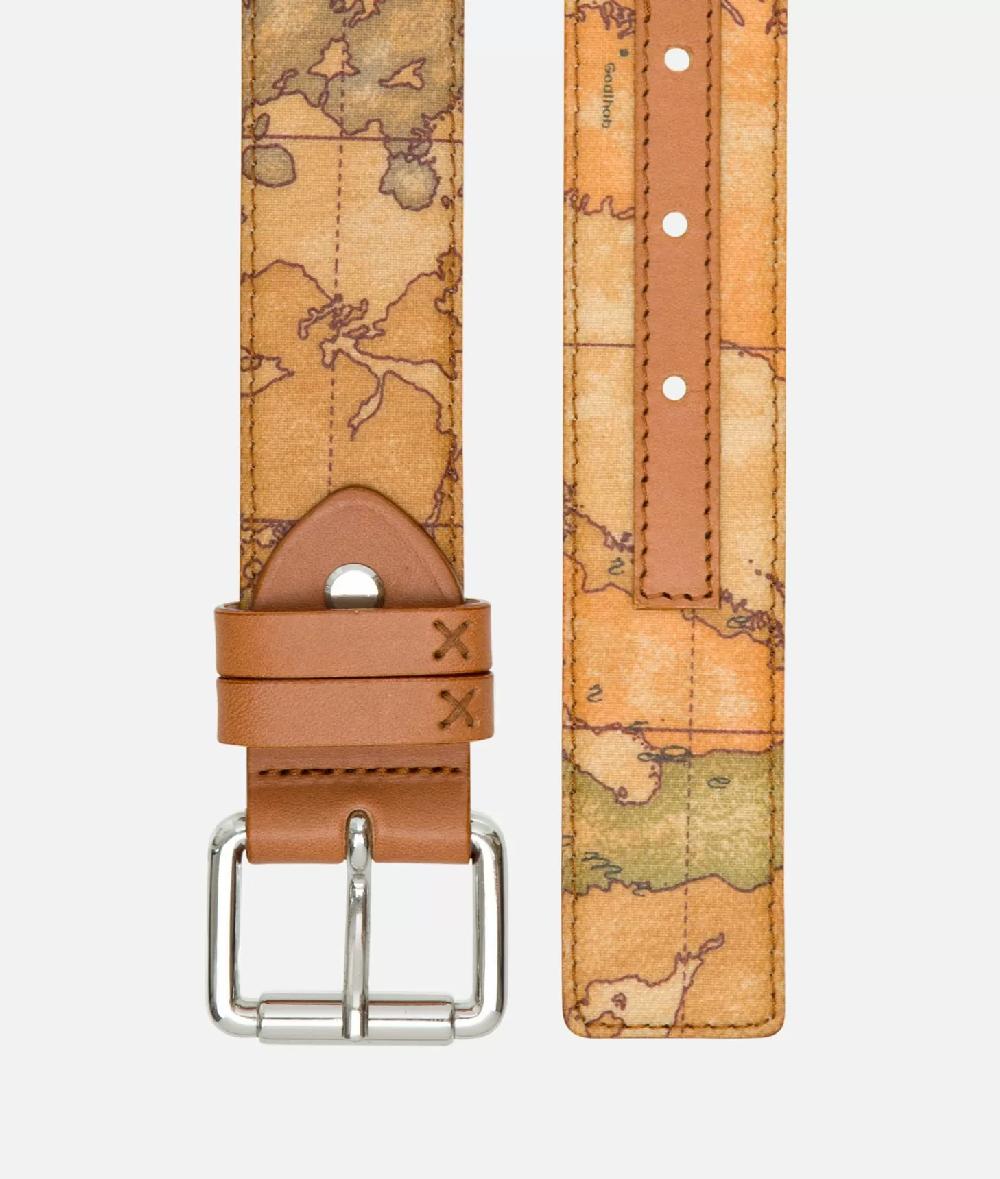 Alviero martini 1a classe Geo Classic Cintura con fibbia platino Offerte giornaliere