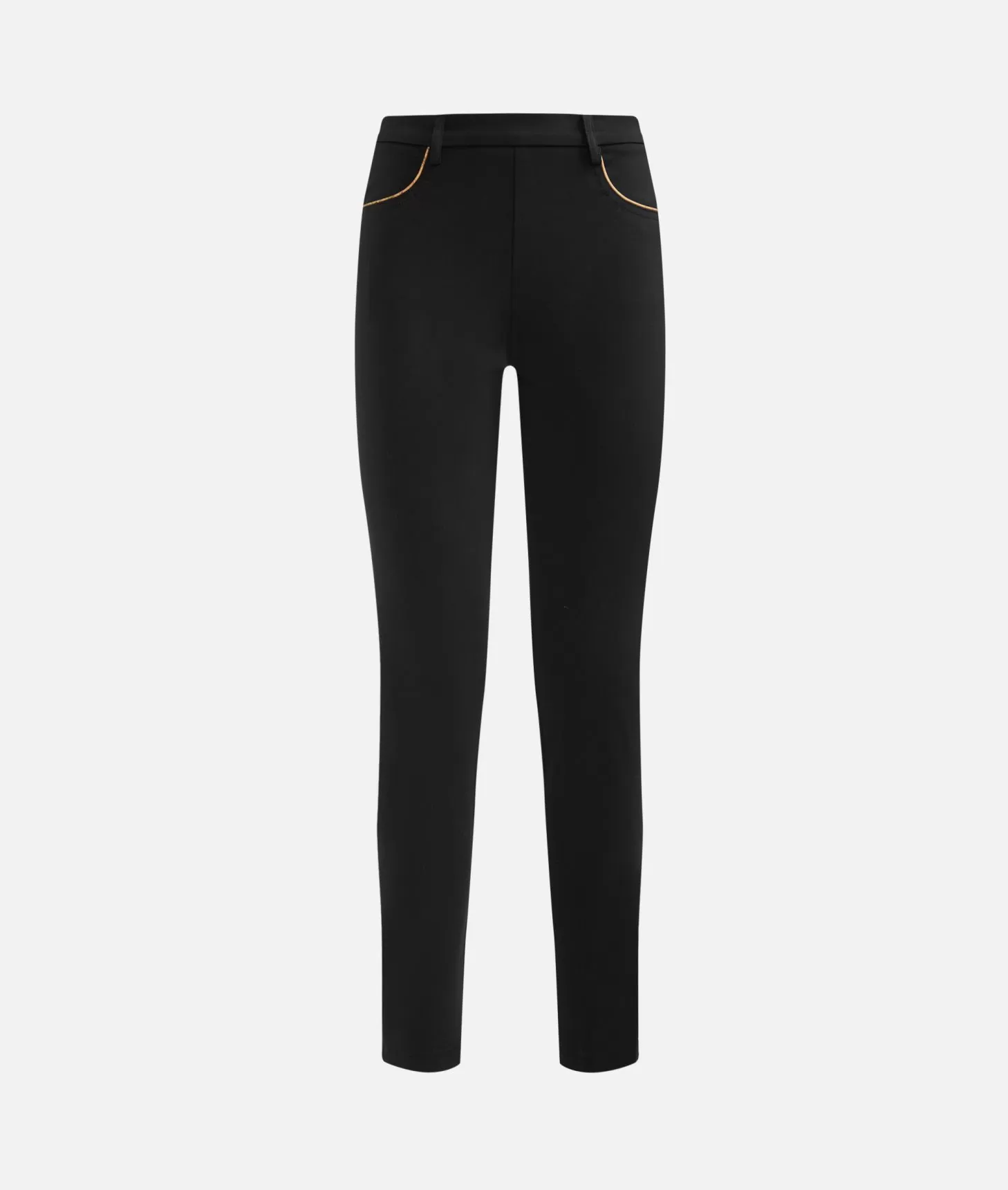 Alviero martini 1a classe Pantaloni in tessuto tecnico scuba Neri Offerta