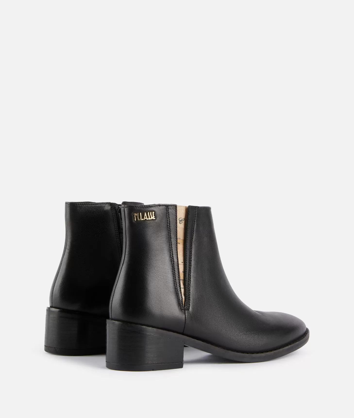 Alviero martini 1a classe Tronchetti in pelle liscia con logo 1ᴬ Classe Neri Spedizione gratuita