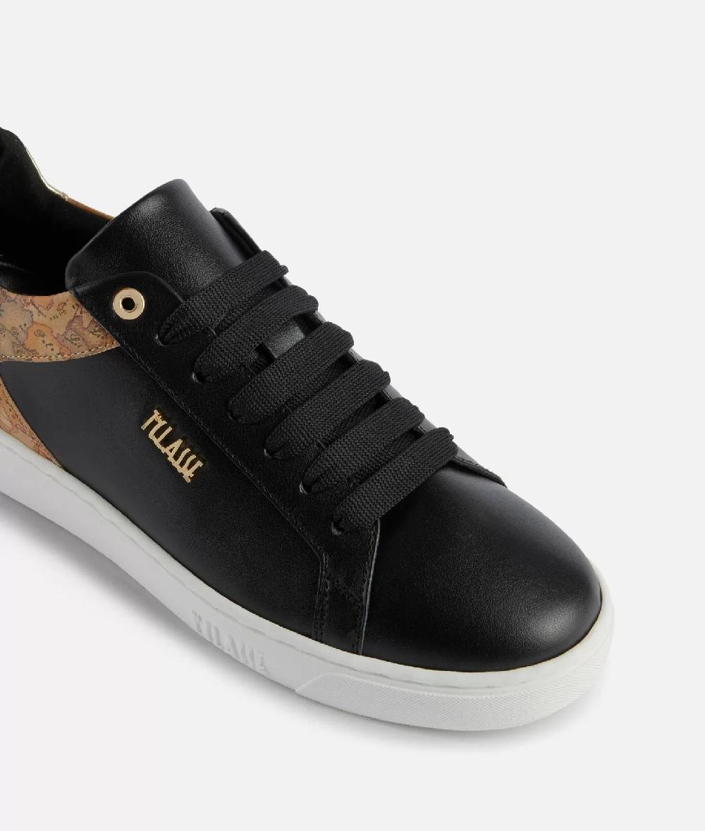 Alviero martini 1a classe Sneakers in eco nappa con logo 1ᴬ Classe Nere Offerta esclusiva