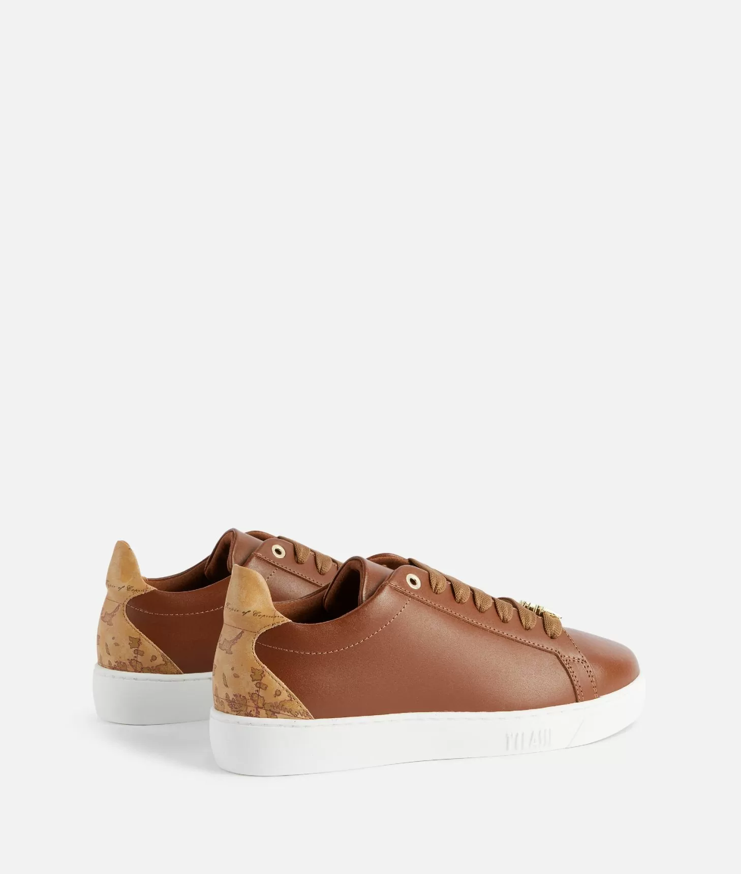 Alviero martini 1a classe Sneakers in pelle liscia con passalaccio 1ᴬ Classe Castagna Black Friday