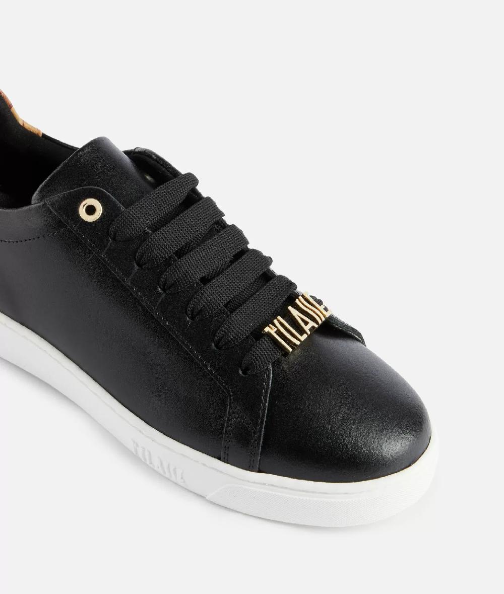 Alviero martini 1a classe Sneakers in pelle liscia con passalaccio 1ᴬ Classe Nere Cyber Monday
