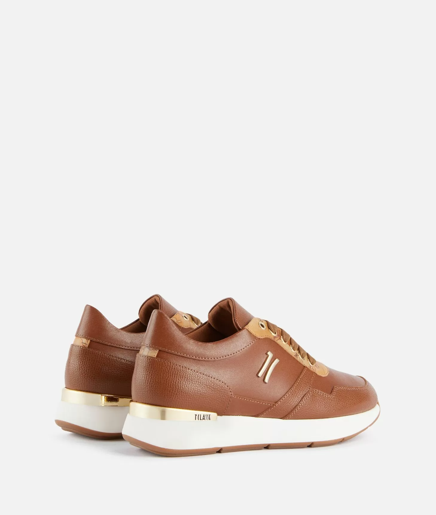 Alviero martini 1a classe Running in pelle granatina con logo 1C Castagna Promozione temporanea