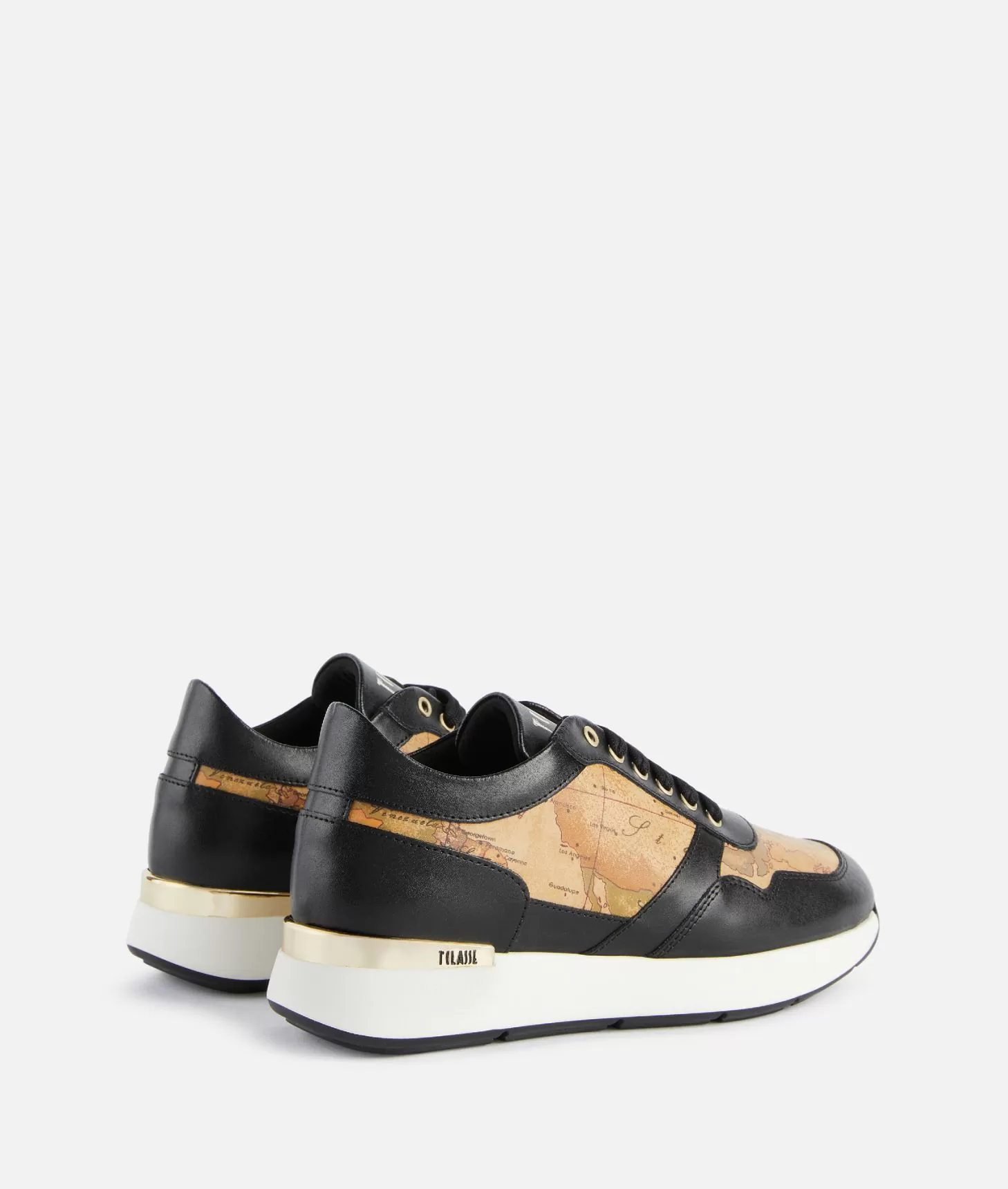 Alviero martini 1a classe Running in pelle liscia con dettagli Geo Classic Nere Fino al 55% di sconto