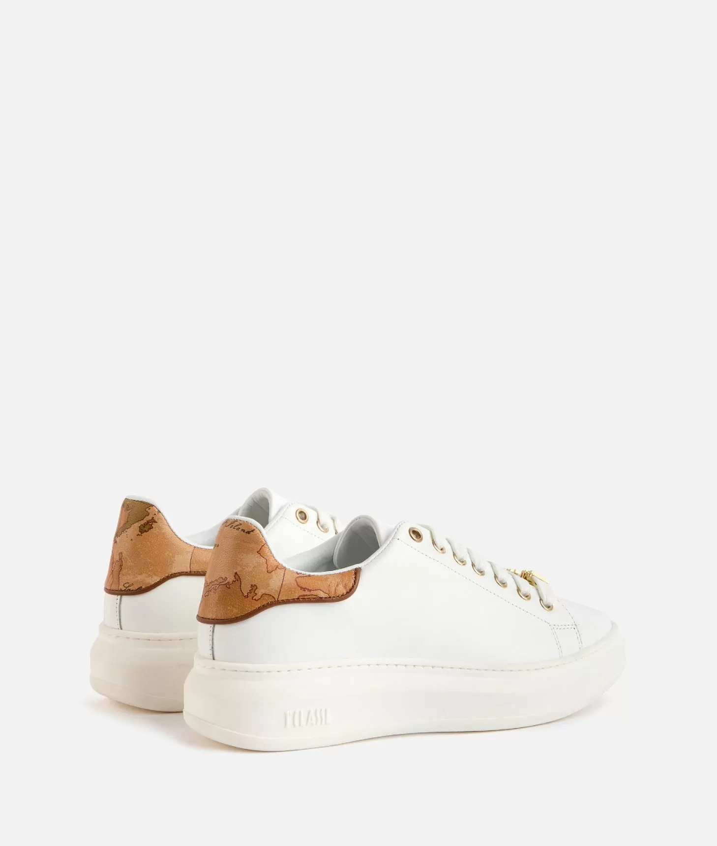 Alviero martini 1a classe Sneakers TR light in pelle liscia con passalaccio 1ᴬ Classe Bianche Solo un giorno rimasto