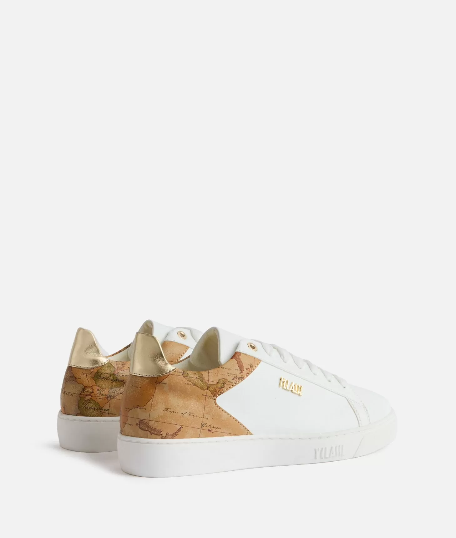 Alviero martini 1a classe Sneakers in eco nappa con logo 1ᴬ Classe Bianche Soddisfazione Garantita