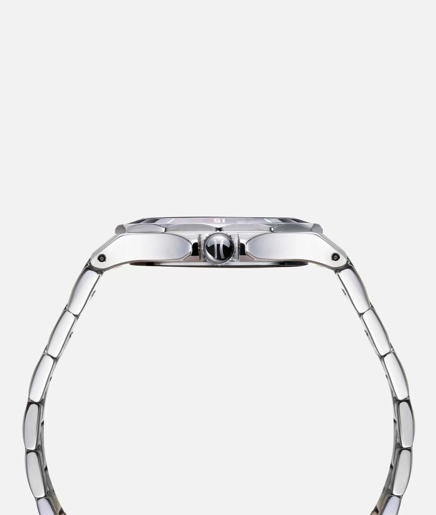 Alviero martini 1a classe Milano orologio con cinturino in acciaio Argento Affare Del Giorno