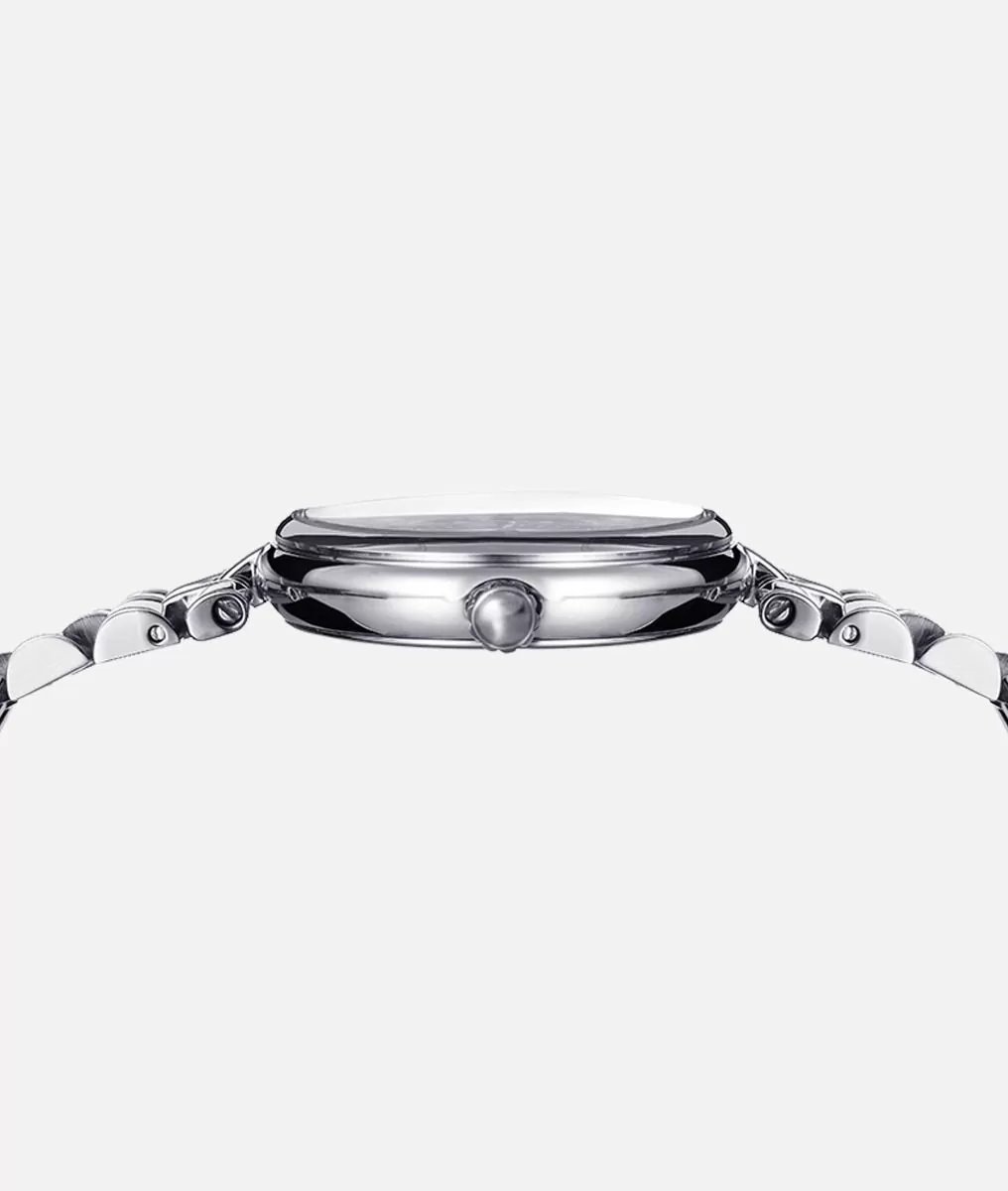 Alviero martini 1a classe Zanzibar orologio in acciaio inossidabile Argento Online