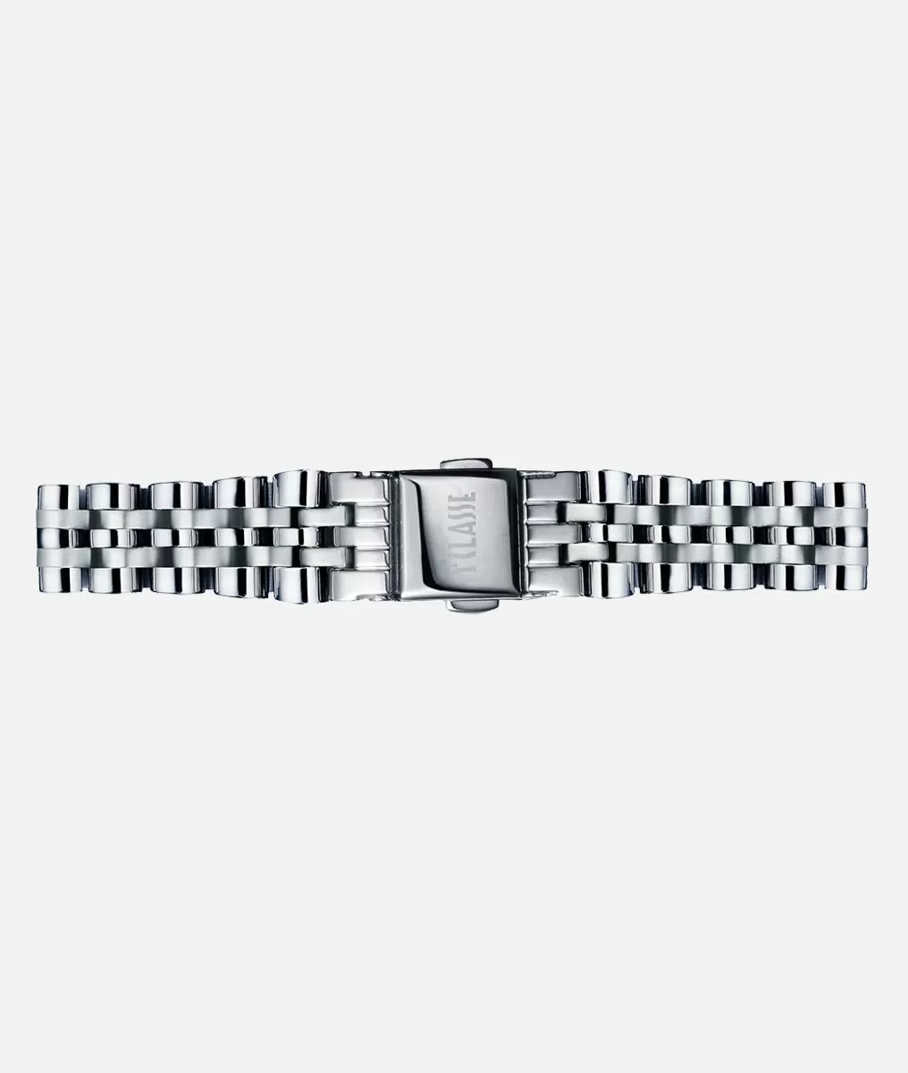 Alviero martini 1a classe Zanzibar orologio in acciaio inossidabile Argento Online