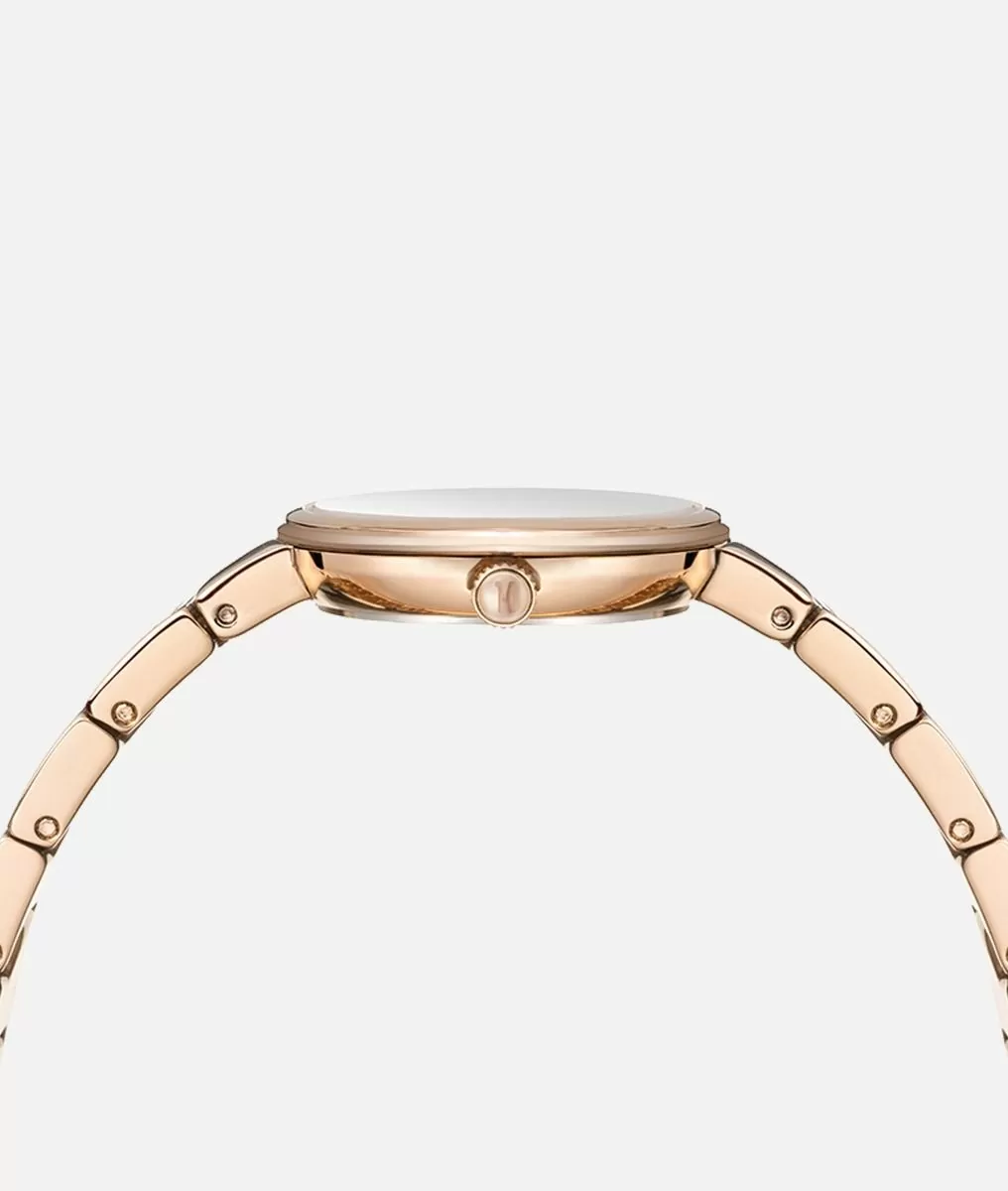 Alviero martini 1a classe Djerba orologio in acciaio inossidabile Oro Rosa Outlet