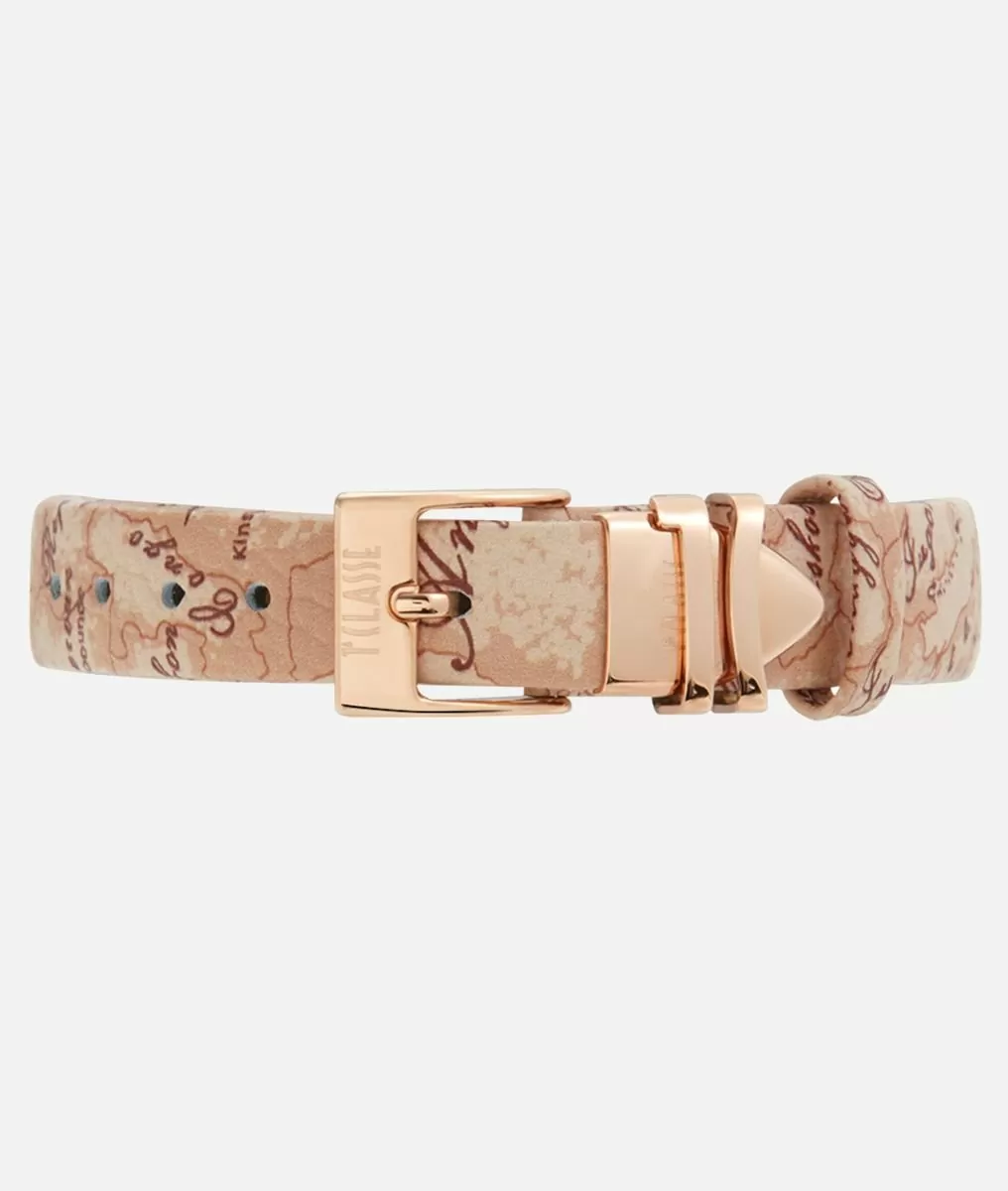 Alviero martini 1a classe Sardegna orologio con cinturino in pelle stampa Geo Beige Offerte