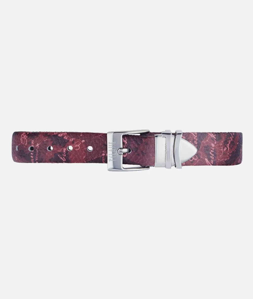 Alviero martini 1a classe Formentera Orologio con cinturino in pelle Geo Rouge Saldi Di Fabbrica