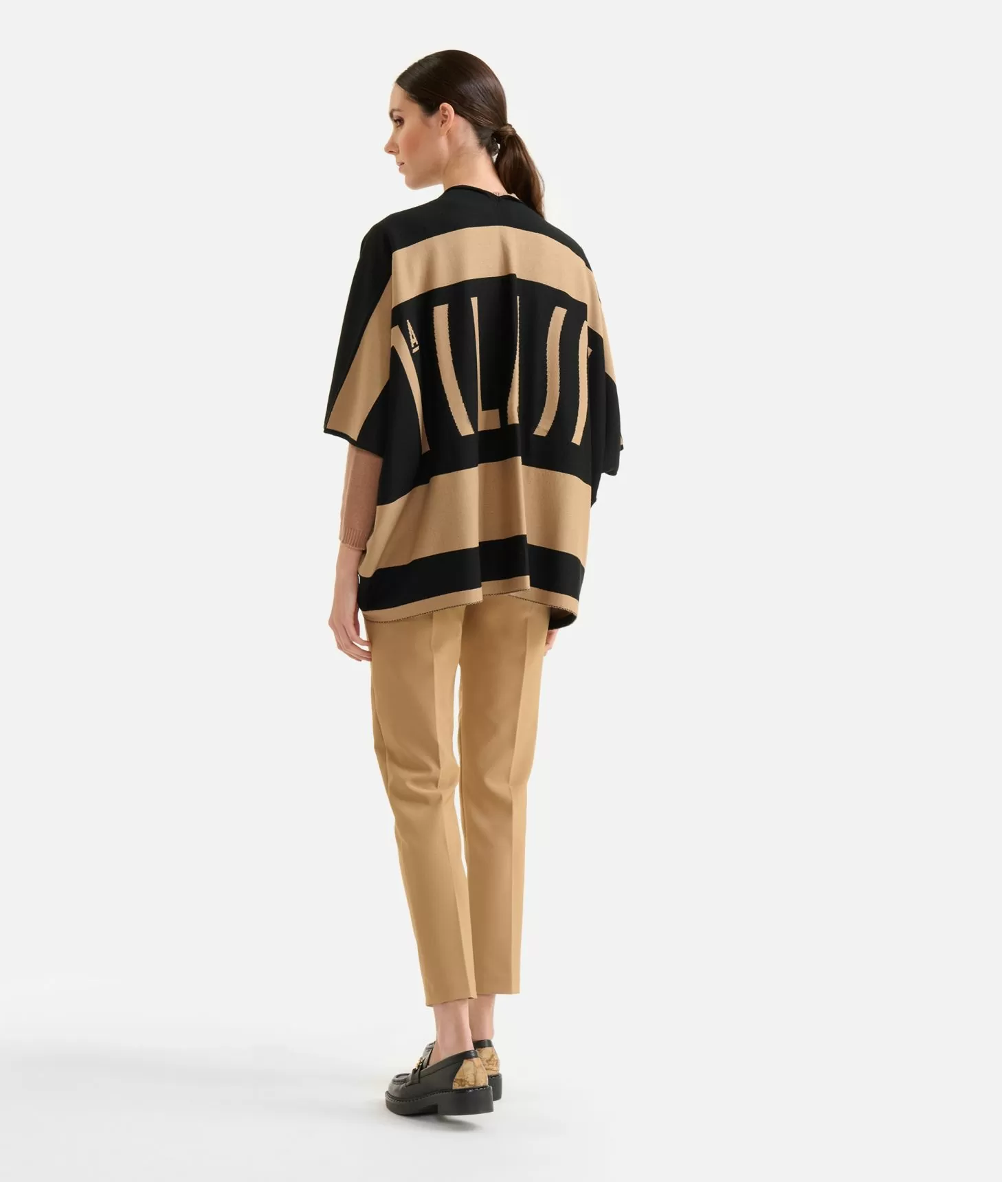 Alviero martini 1a classe Gilet con logo 1ᴬ Classe Naturale Offerta Pasqua