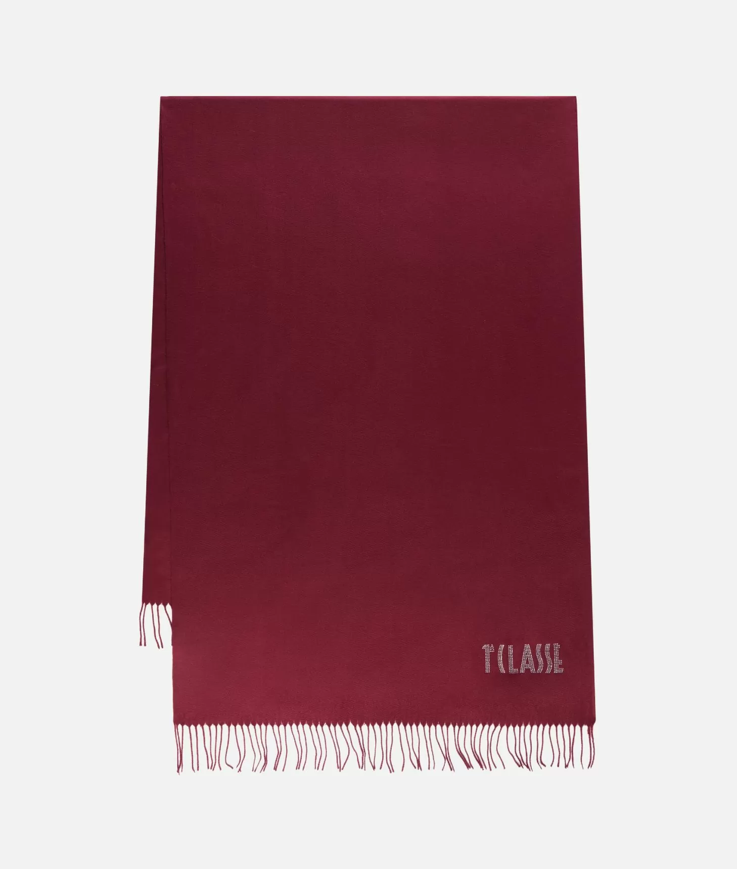 Alviero martini 1a classe Stola con logo in strass 72x175 Lampone Fino al 65% di sconto