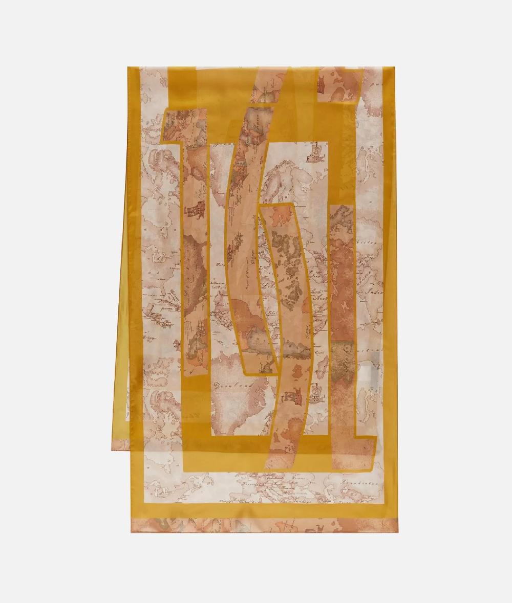 Alviero martini 1a classe Sciarpa con gioiello 1C Mirror 48x150 Olio Promozione