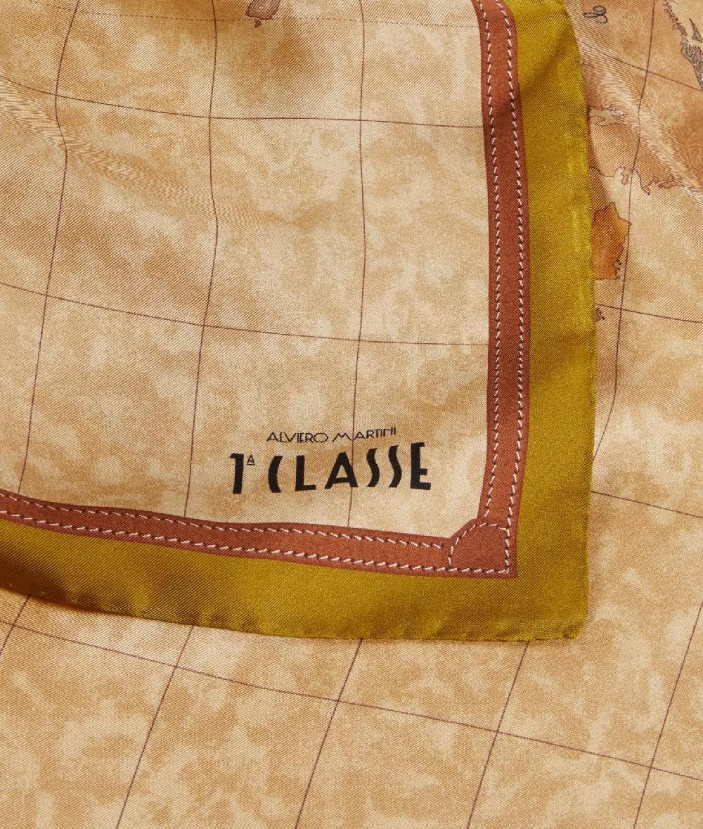 Alviero martini 1a classe Foulard Geo Classic 90x90 Olio Acquista Ora