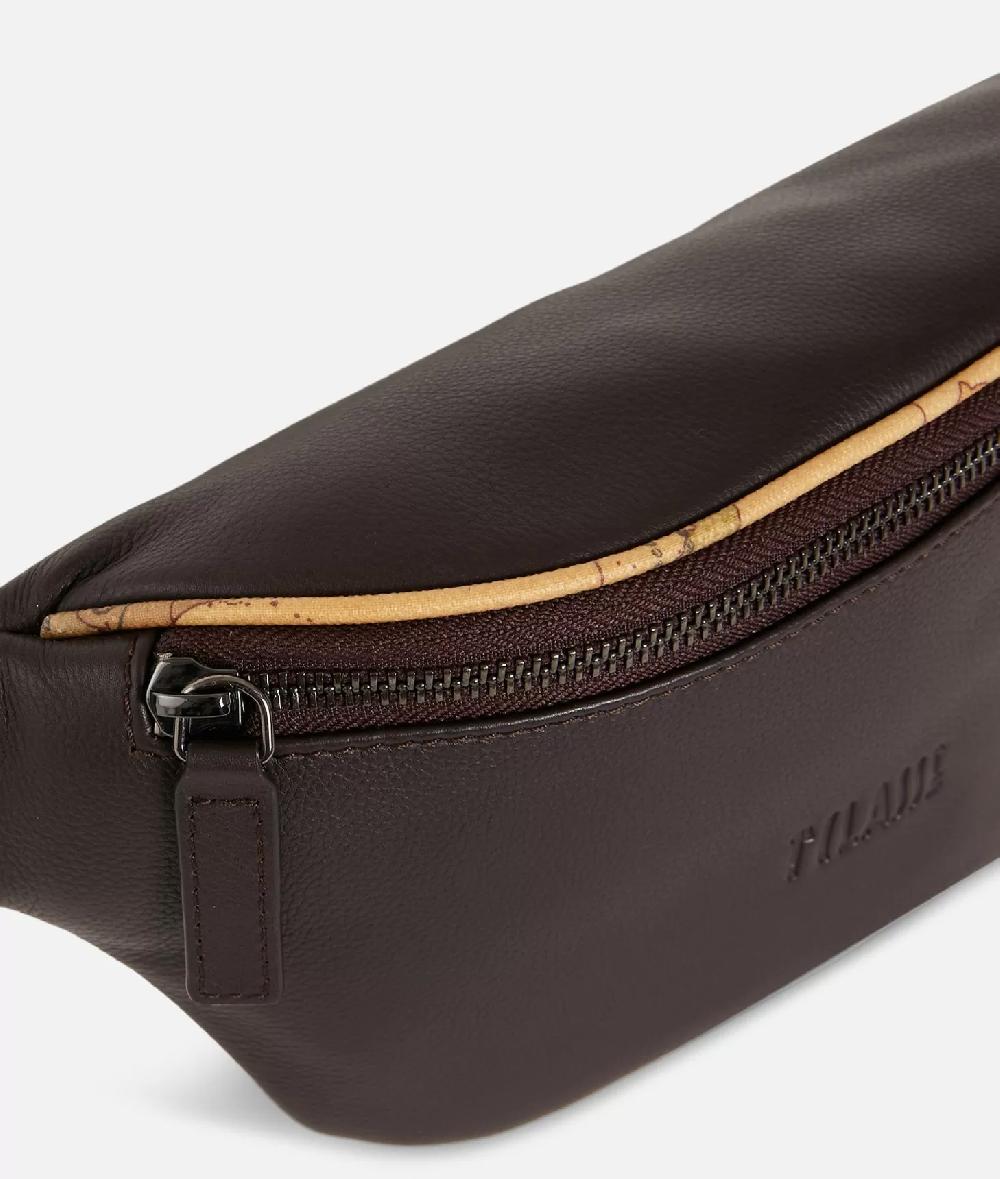 Alviero martini 1a classe Belt bag in pelle marrone Vendite Flash